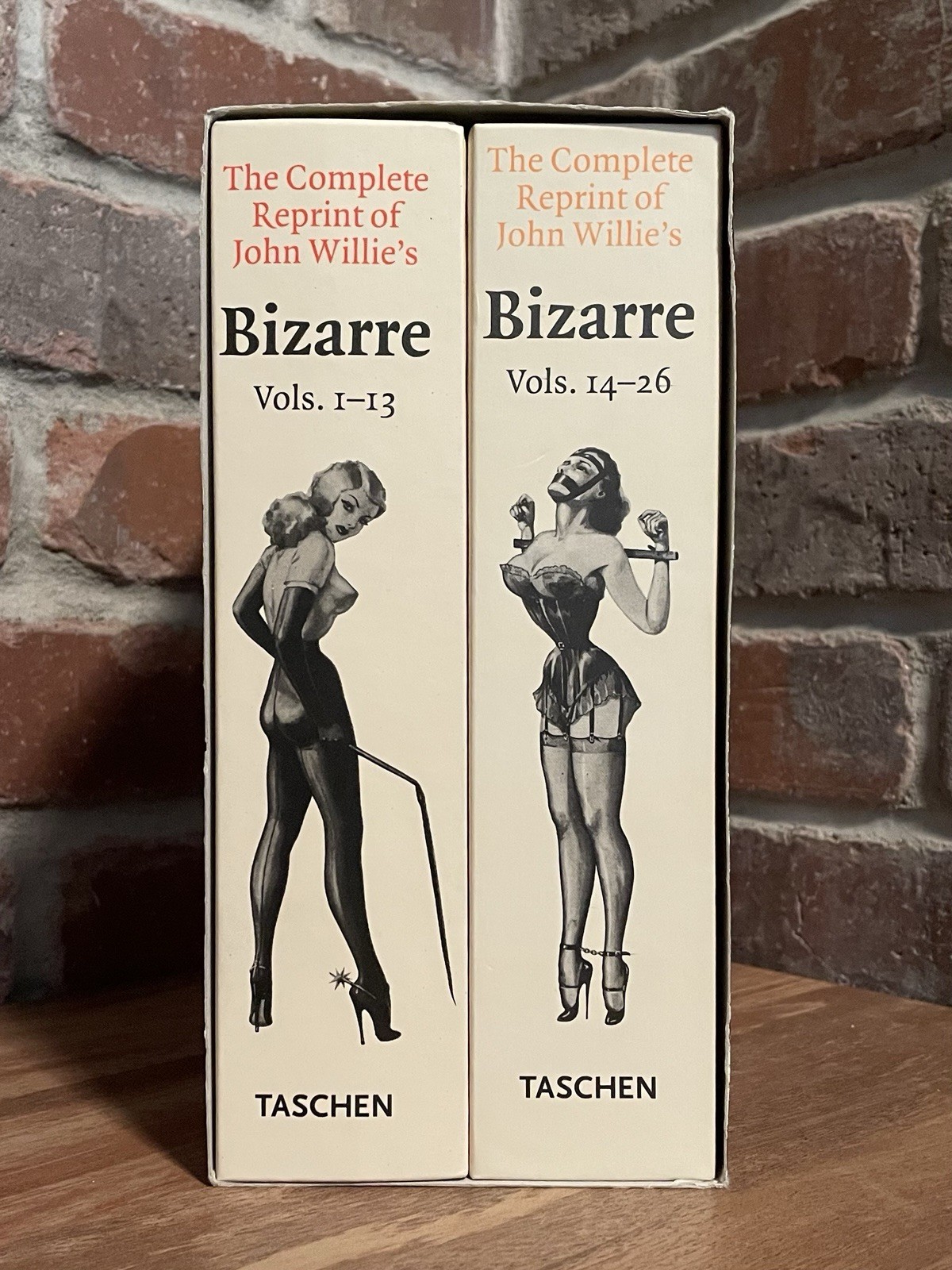Bizarre: The Complete Reprint of John Willie&rsquo;s Bizarre; Taschen BOX SET RARE