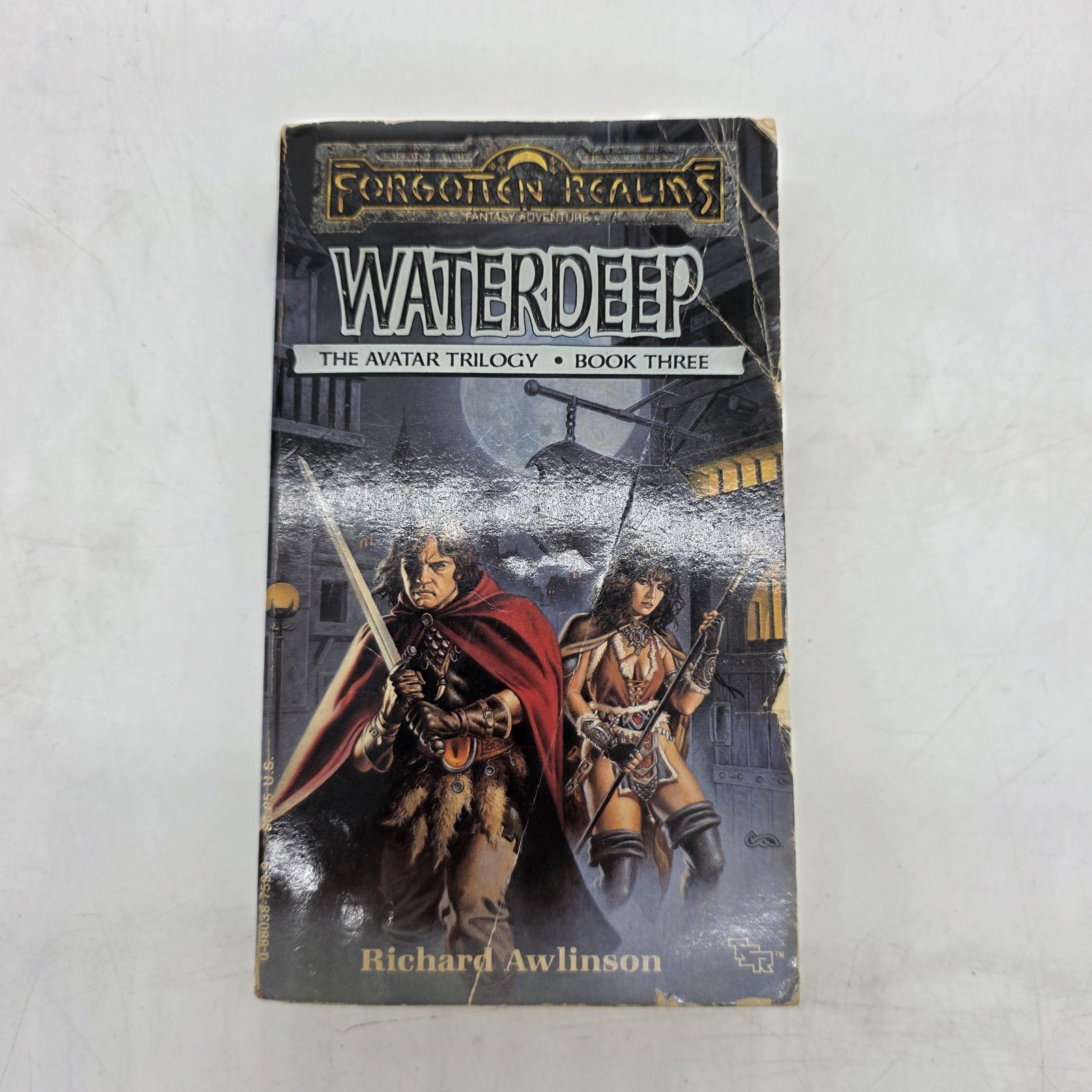Vintage Forgotten Realms Avatar Trilogy Awlinson TSR PB Lot 3 Multicolor Fantasy