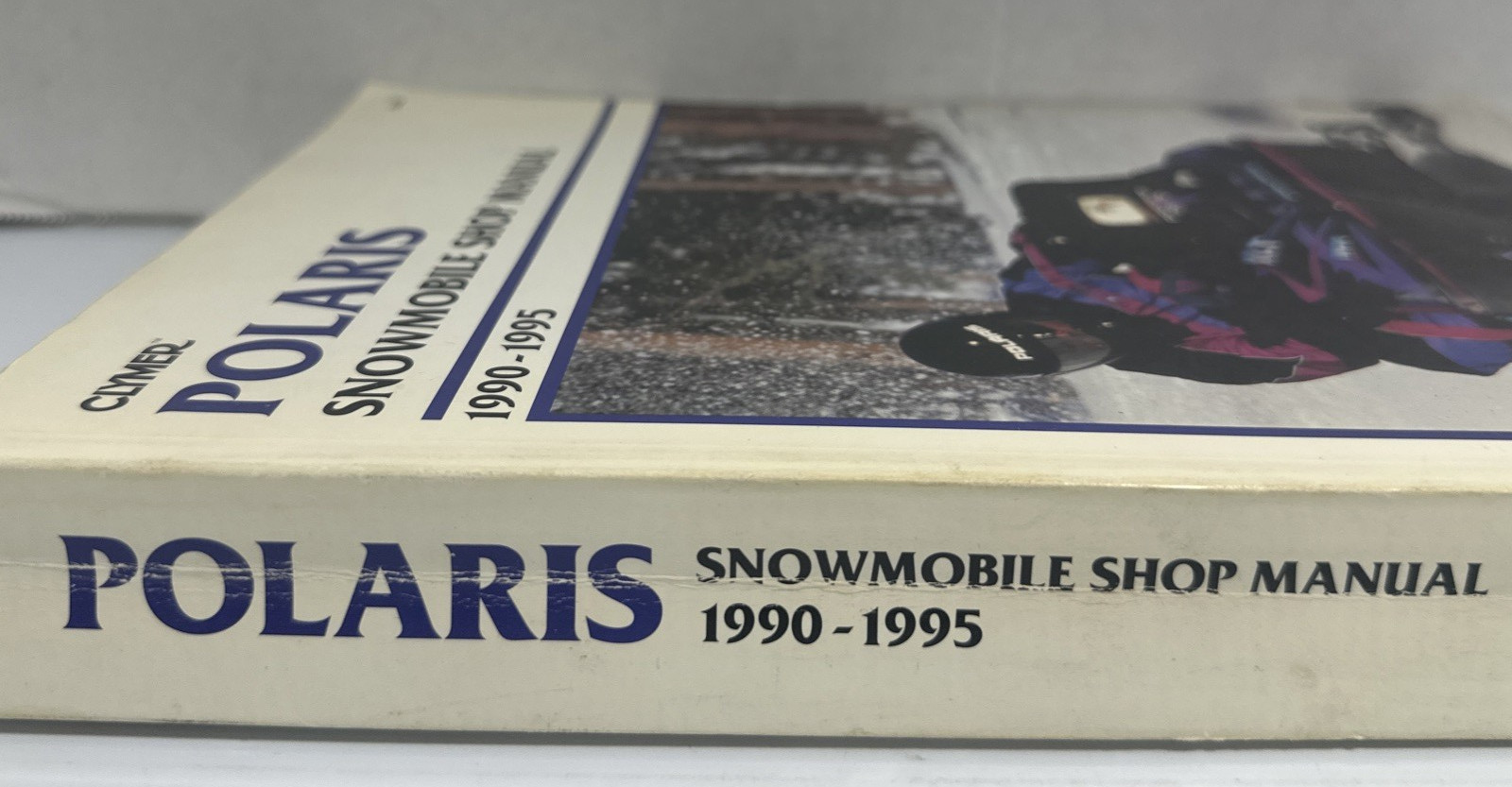 Clymer Polaris Snowmobile Shop Repair Manual 1990-1995 S833