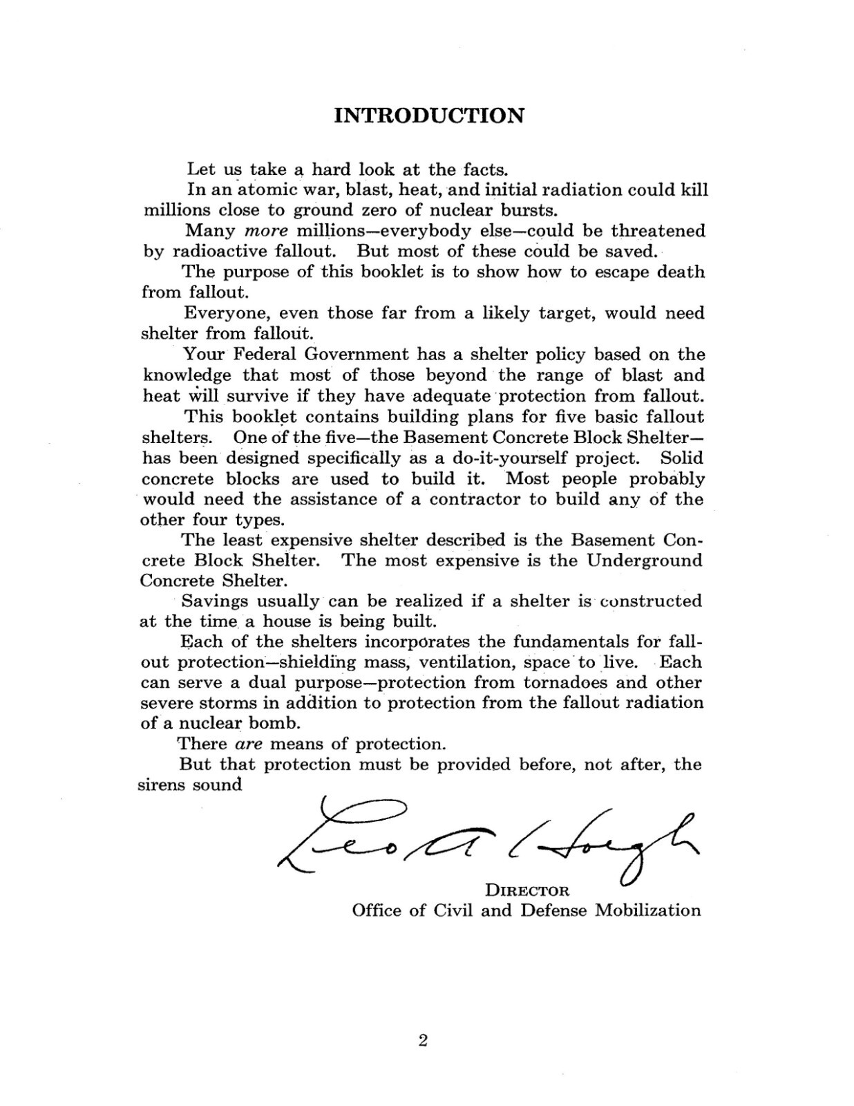 The Family Fallout Shelter « 1959 » 31 Pages