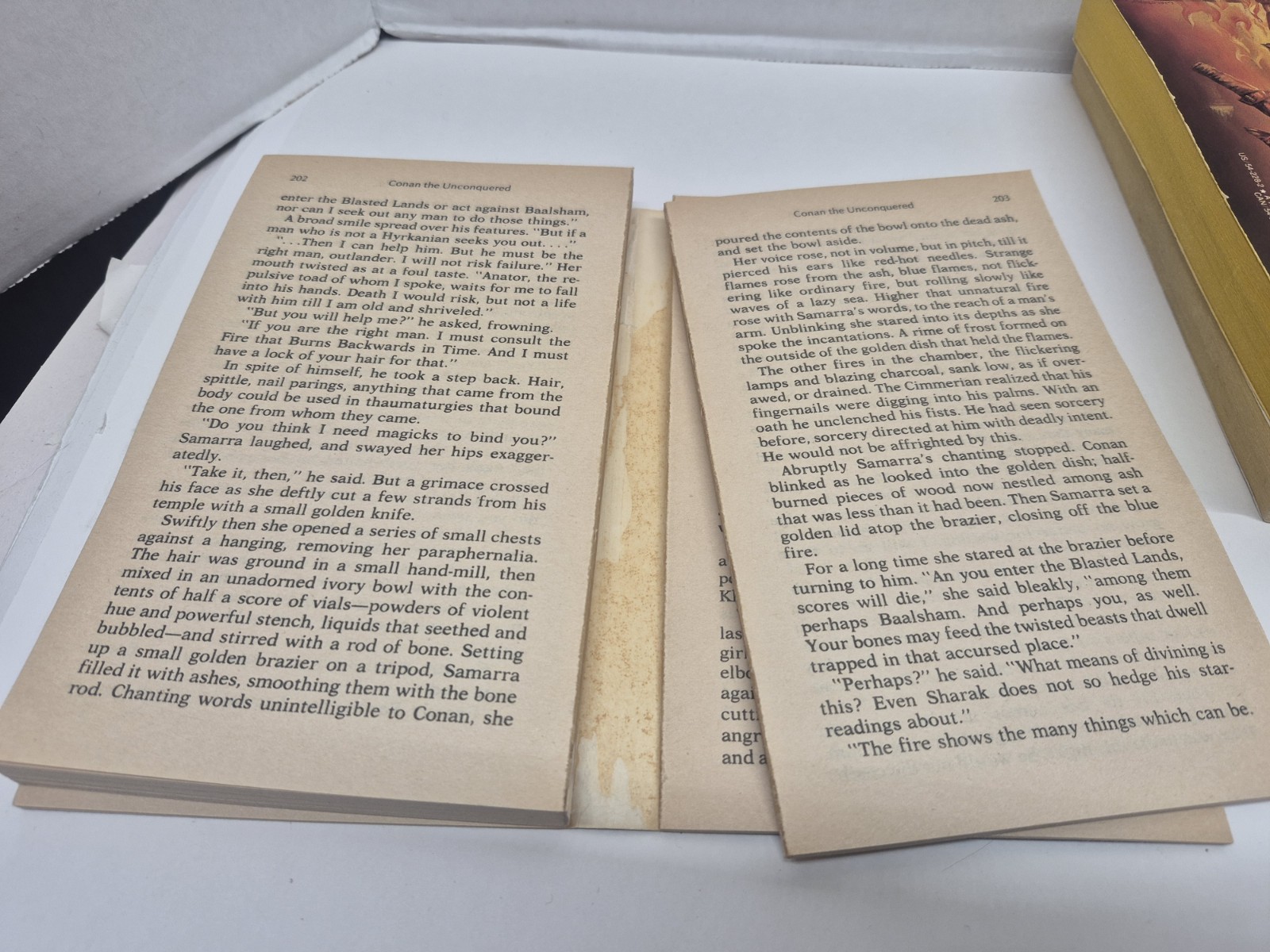 Vintage Conan the Barbarian Paperback Book Lot 4 Novels Swordsman Usurper READ