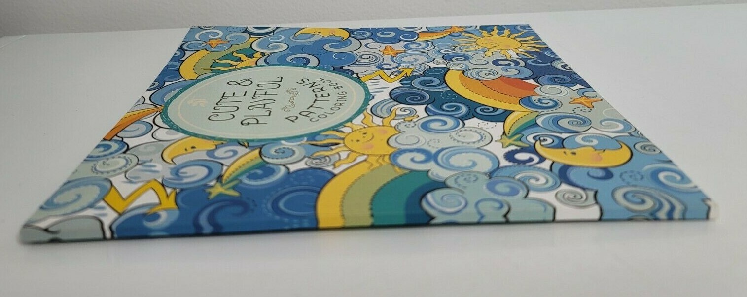 CUTE AND PLAYFUL PATTERNS Coloring Book NEW Young Dreamers Press