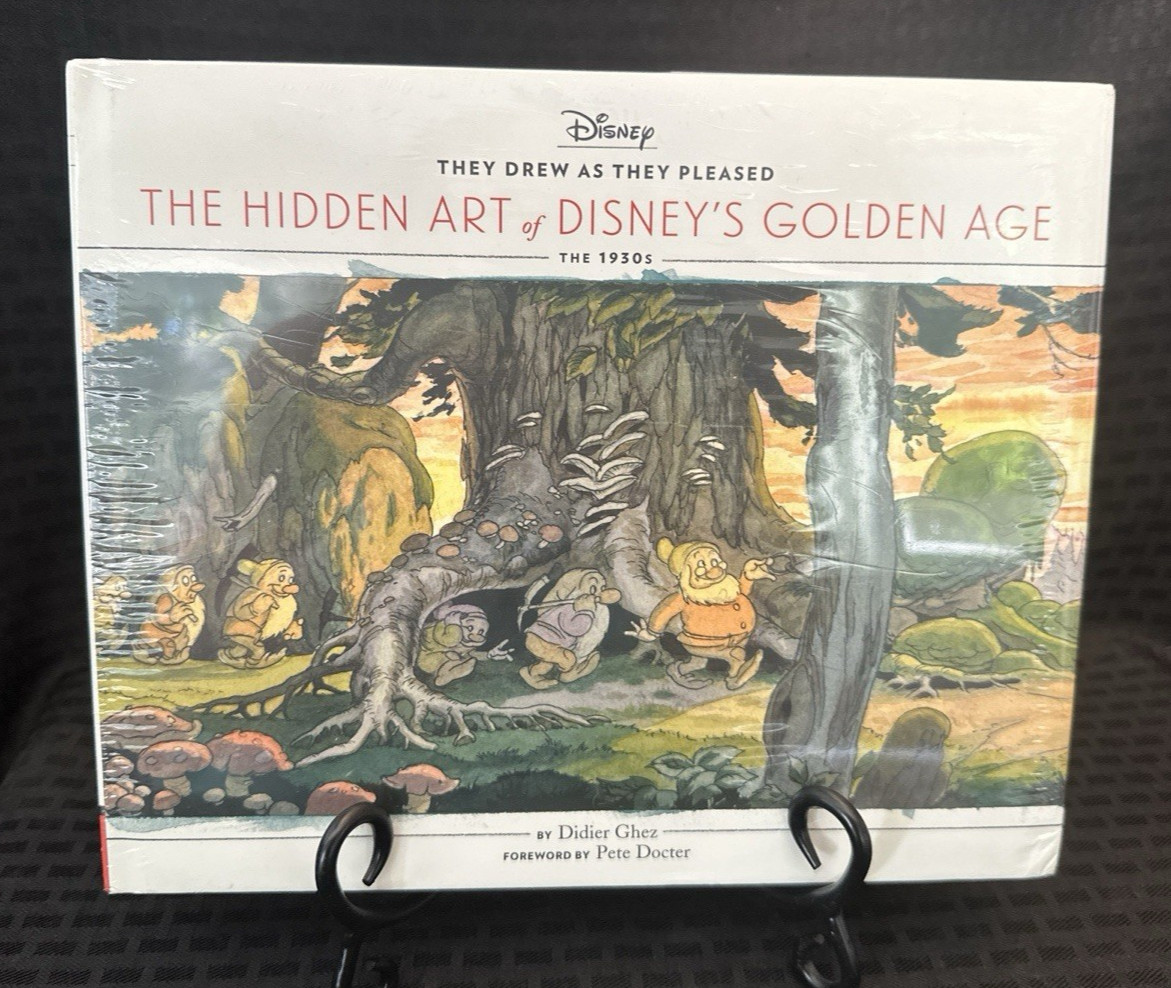 The Hidden Art of Disney&rsquo;s Golden Age Didier Ghez-New & Sealed in Plastic