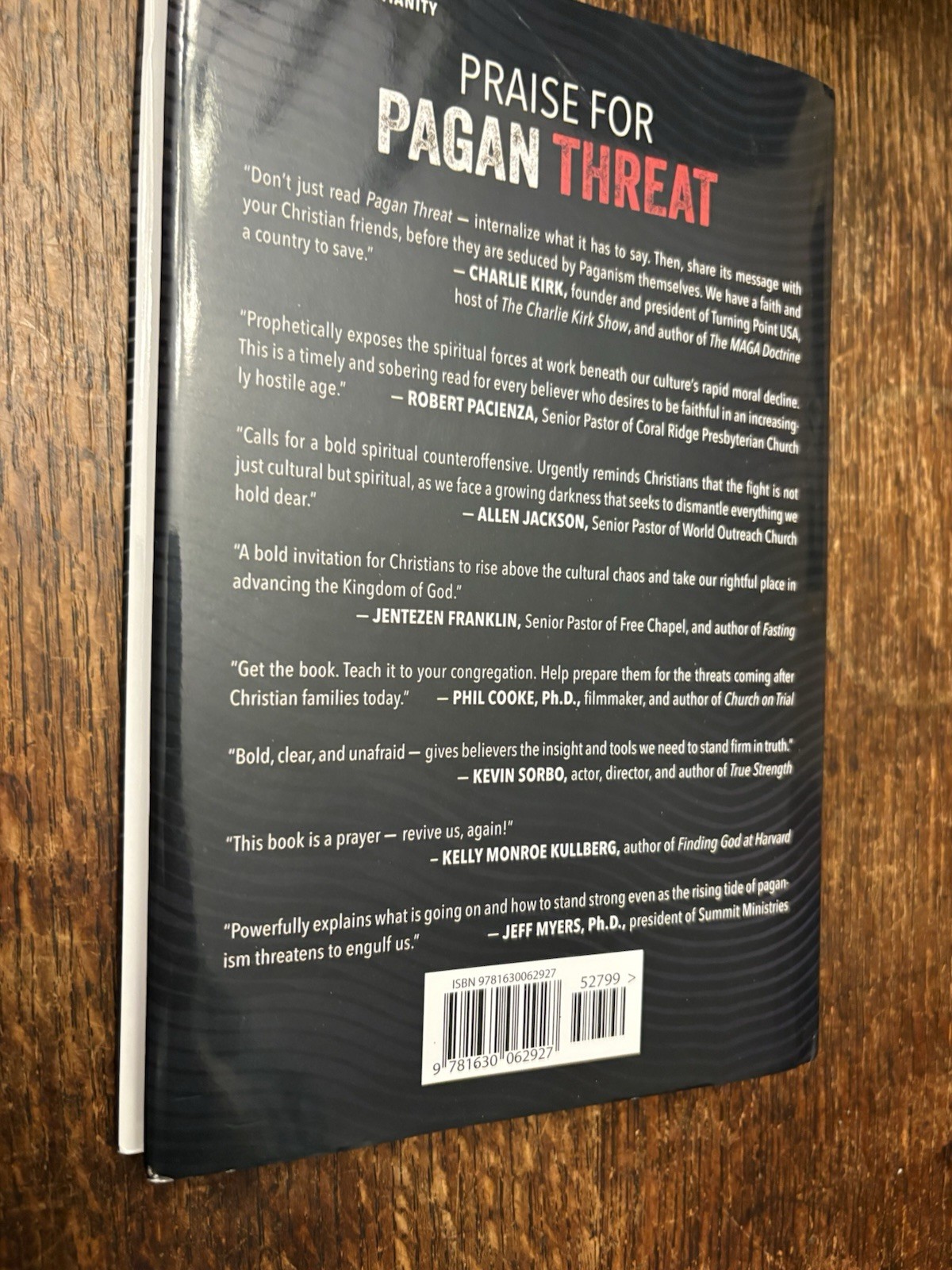 Pagan Threat: Confronting America&rsquo;s Godless Uprising – Foreword by Charlie Kirk