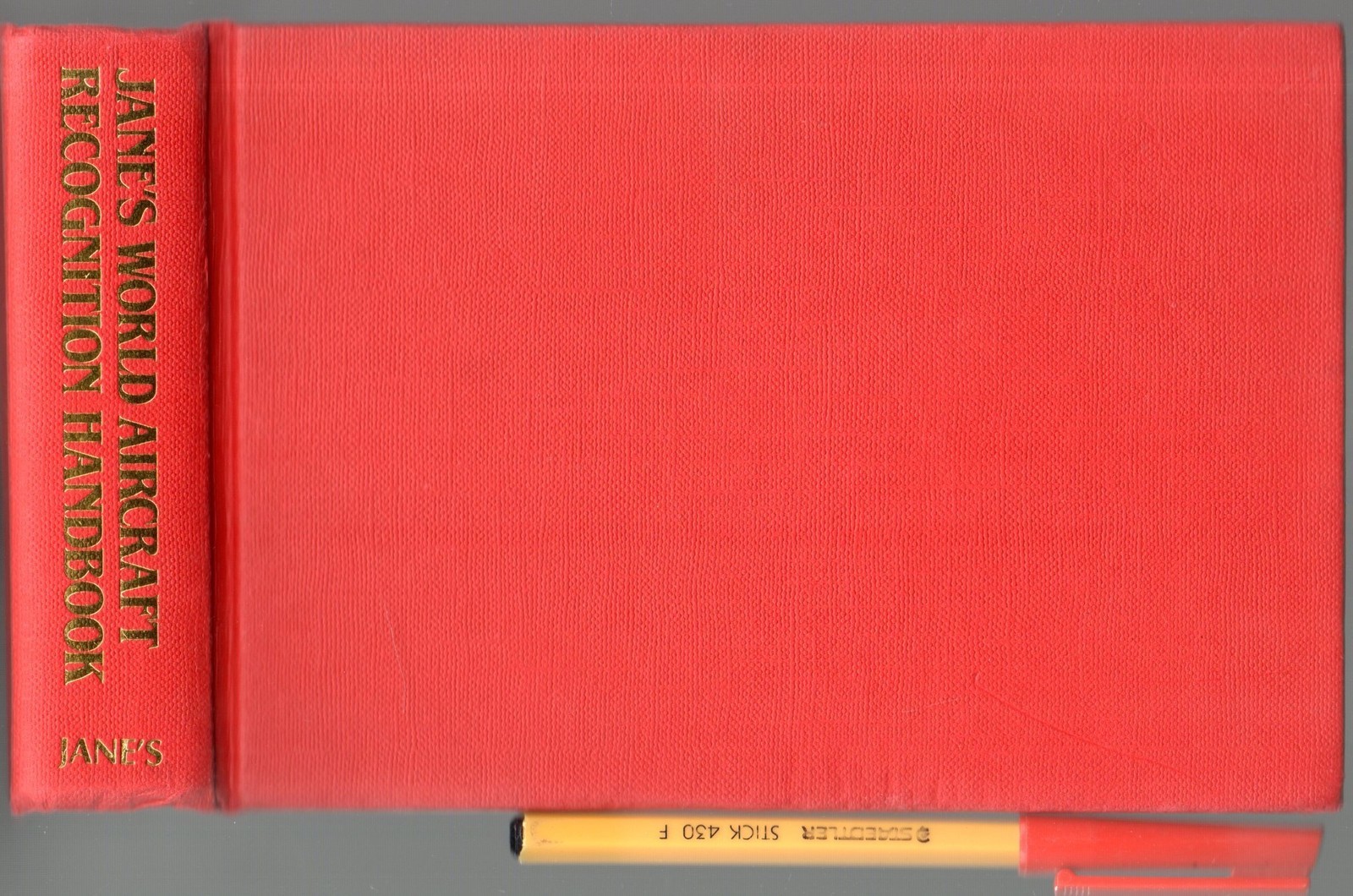 1 3/4 lb 559p Hardcover JANE&rsquo;S WORLD AIRCRAFT Recognition Handbook EC Derek Wood
