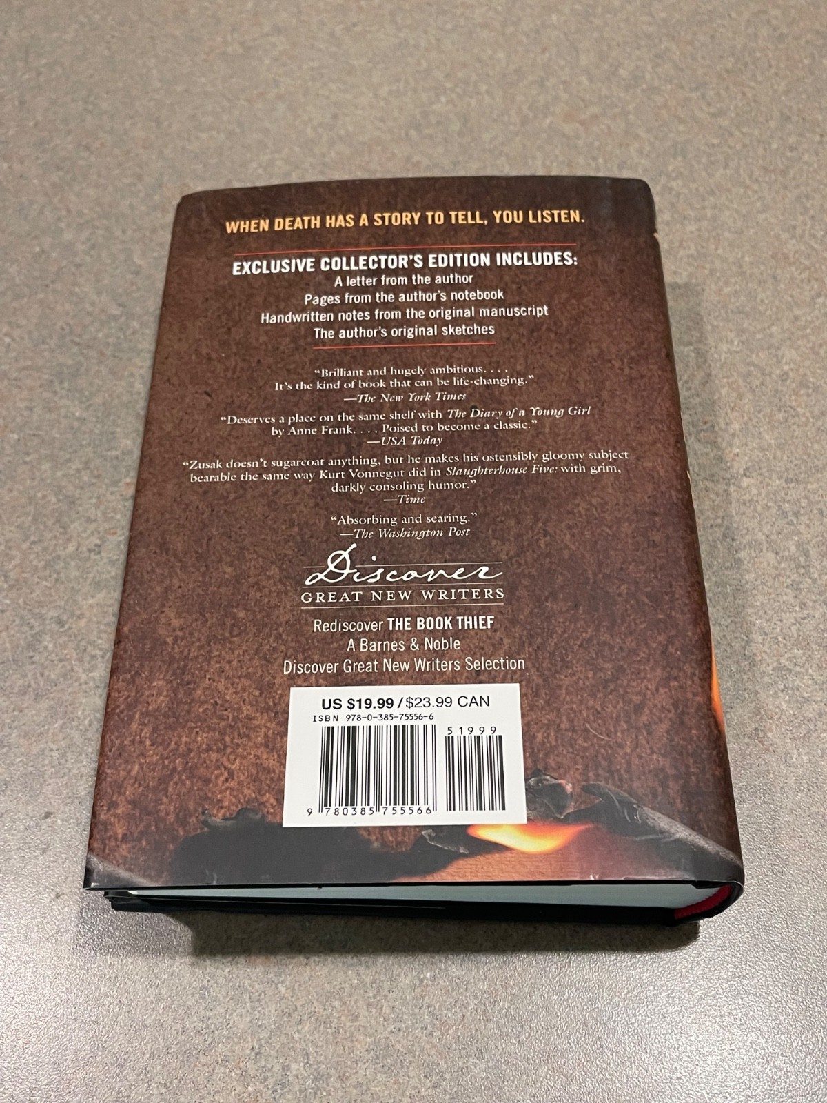 The Book Thief by Markus Zusak (Exclusive Collector&rsquo;s Edition 1st Printing HC)
