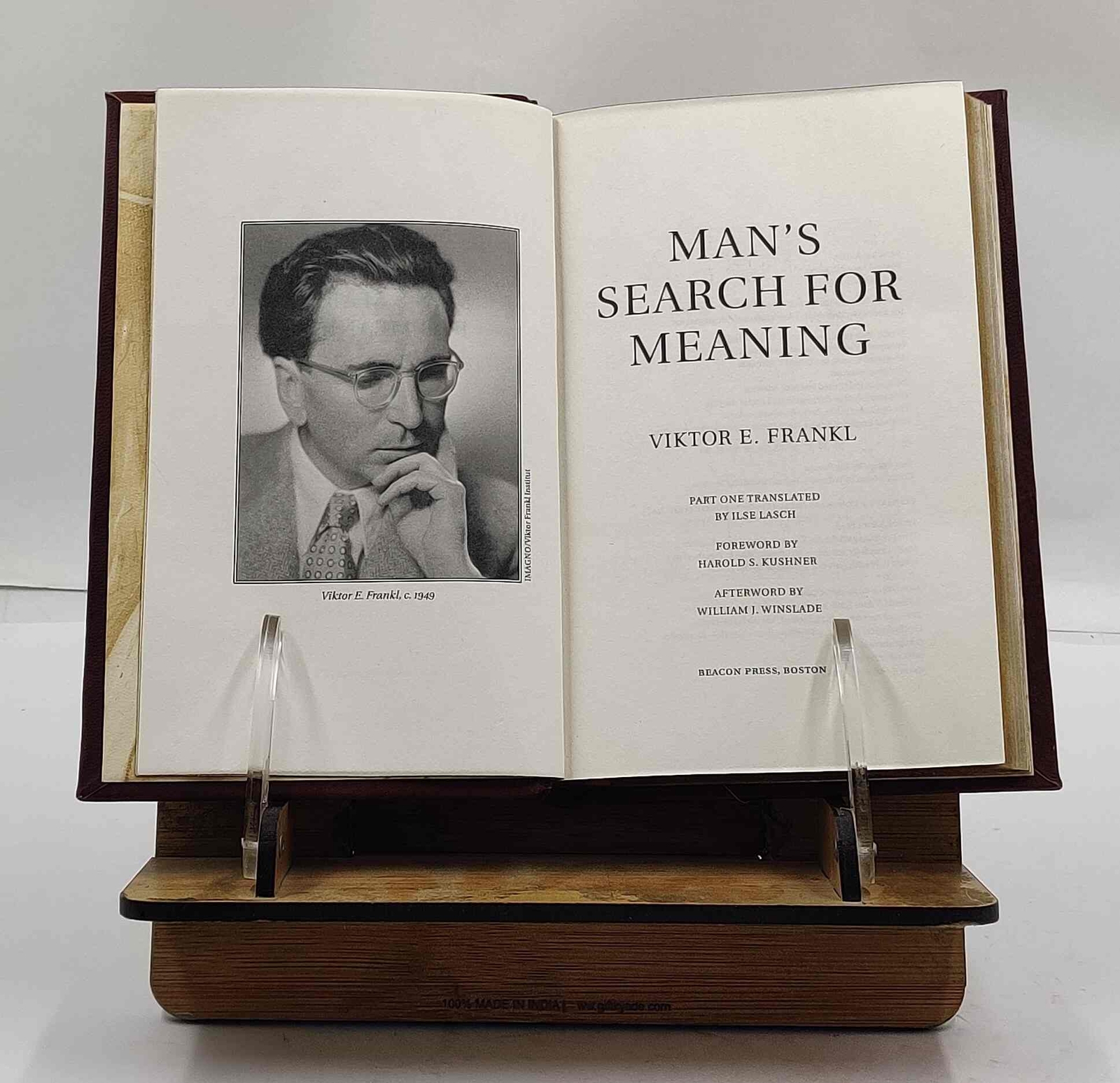 Man&rsquo;S Search For Meaning [Premium Leather Bound]