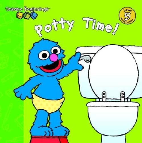 Sesame Beginnings: Potty Time! (Sesame Street) – Board book – VERY GOOD