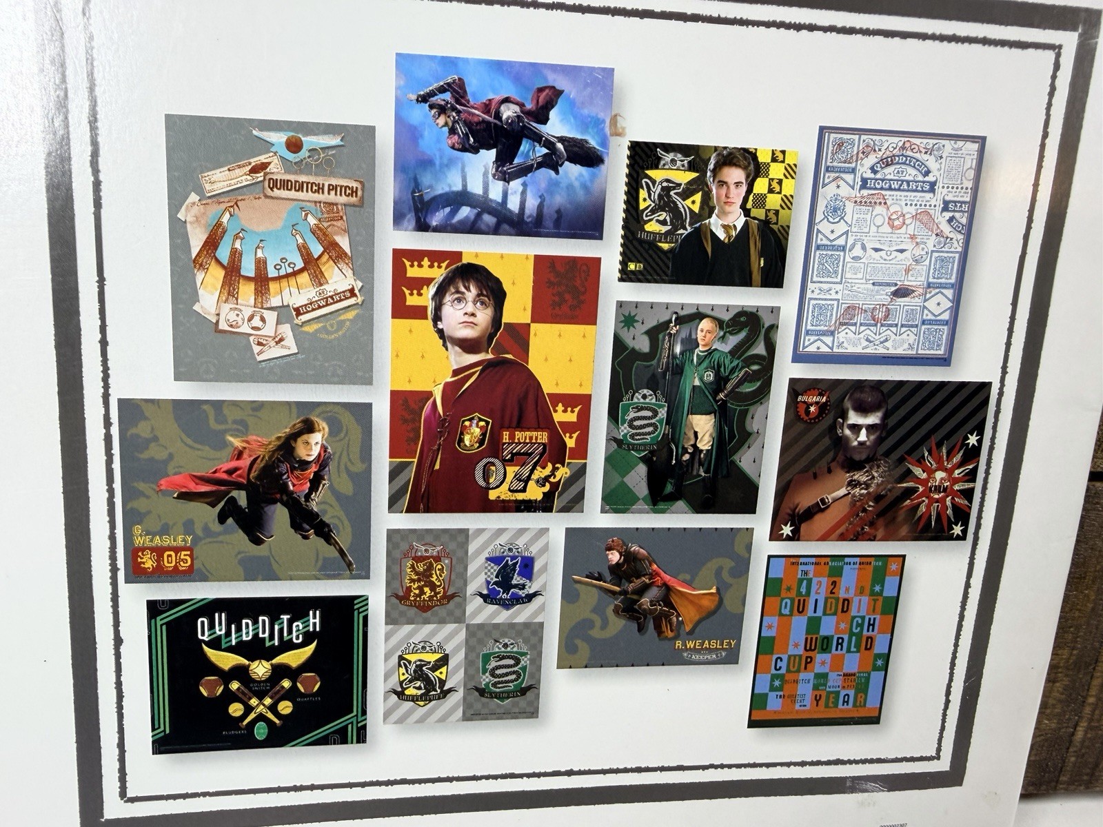 Harry Potter Poster Book 12 Color Posters 8.5&Prime; X 11&Prime;