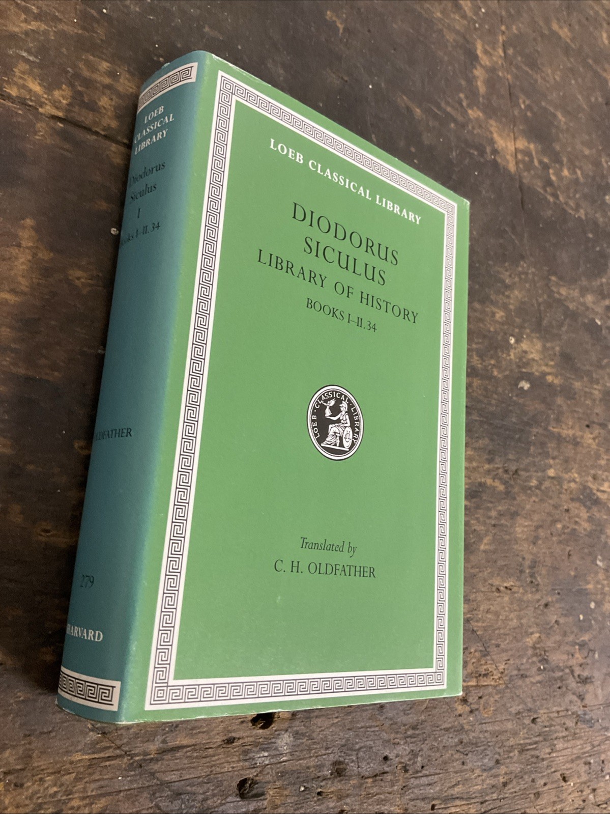 Library of History, Volume I : Books 1-2. 34 by Diodorus Diodorus Siculus (1933)