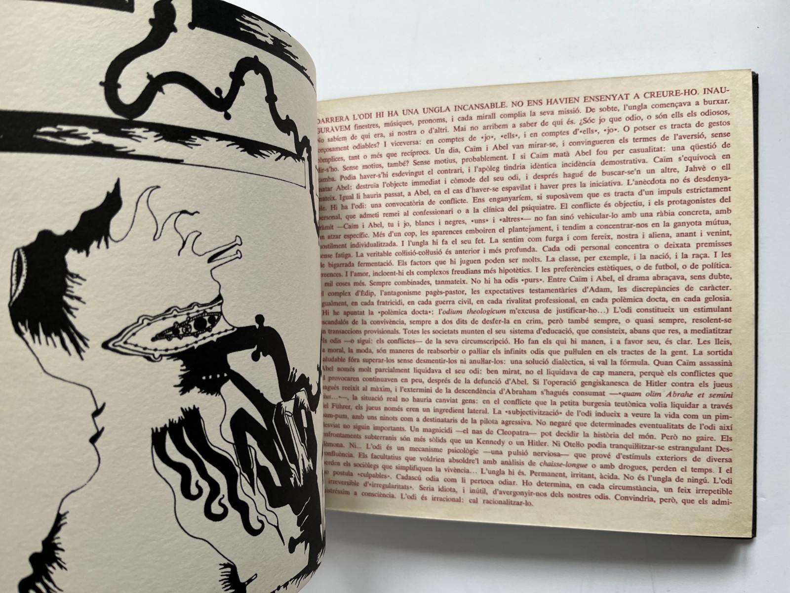 Exploració de L&rsquo;ombra by Joan Fuster and Joan Ponc ~ 1974 Barcelona