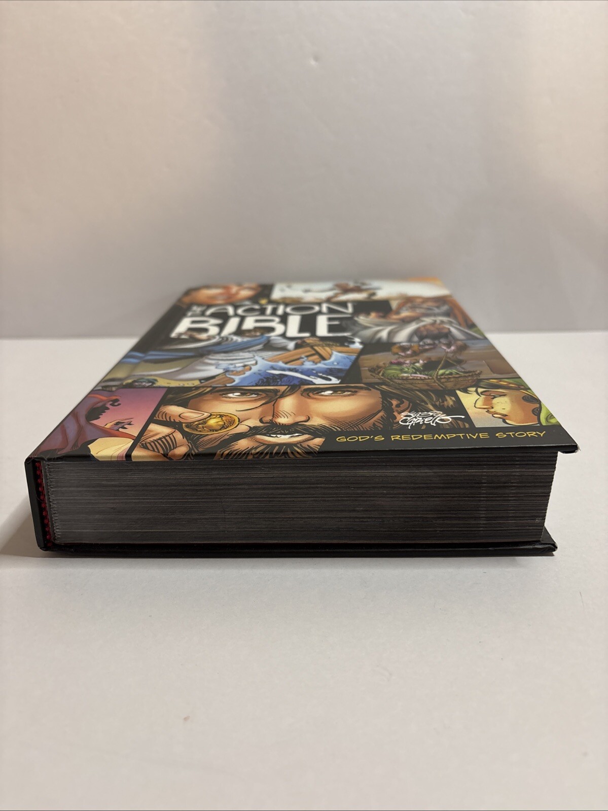 The Action Bible: God&rsquo;s Redemptive Story by Sergio Cariello Hardcover