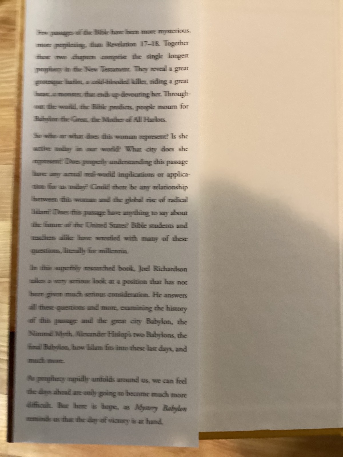 Mystery Babylon: Unlocking the Bible&rsquo;s Greatest Prophetic Mystery Joe Richardson