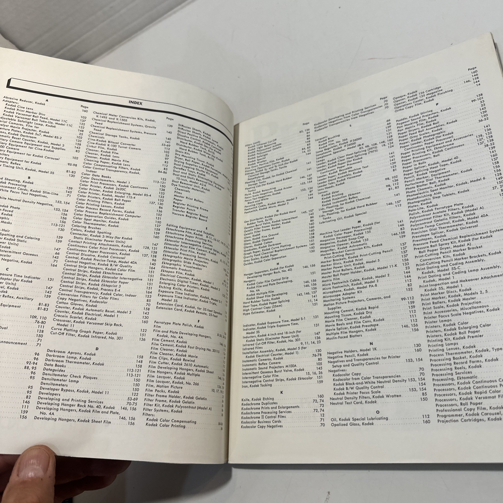 Kodak Productions Catalog 1972-73 Vintage