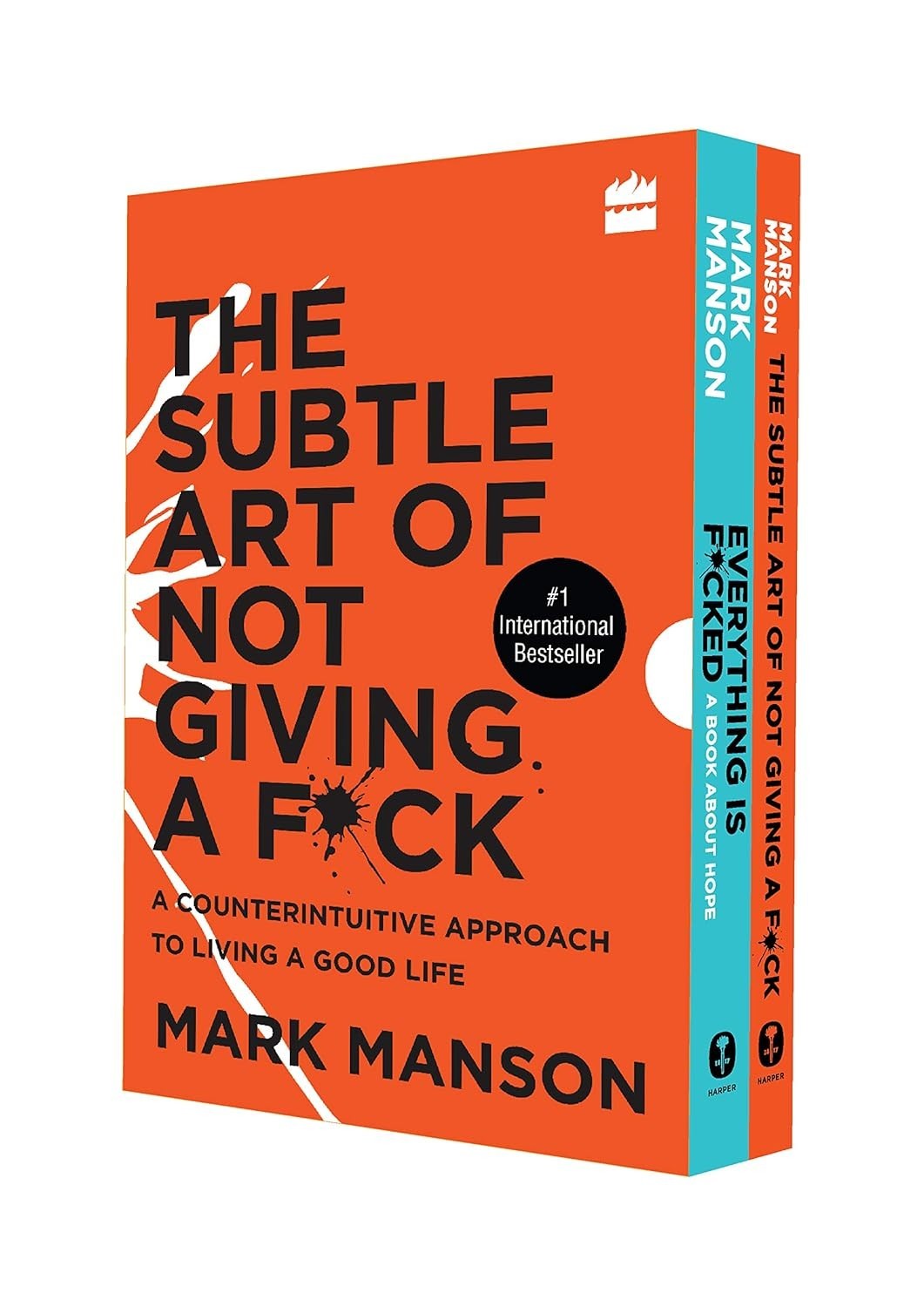 Mark Manson&rsquo;s Insightful Self-Help Box Set – 448 Pages of Transformation