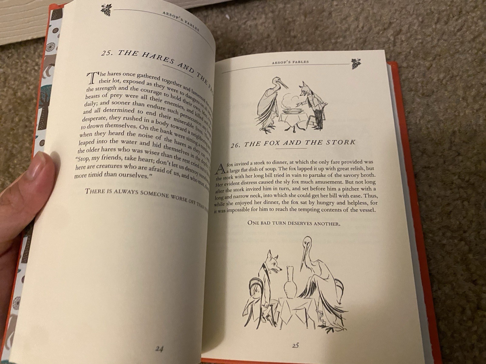 Aesop’s Fables Book World Cloud Classics Publishing Hardcover Fable Tale Book