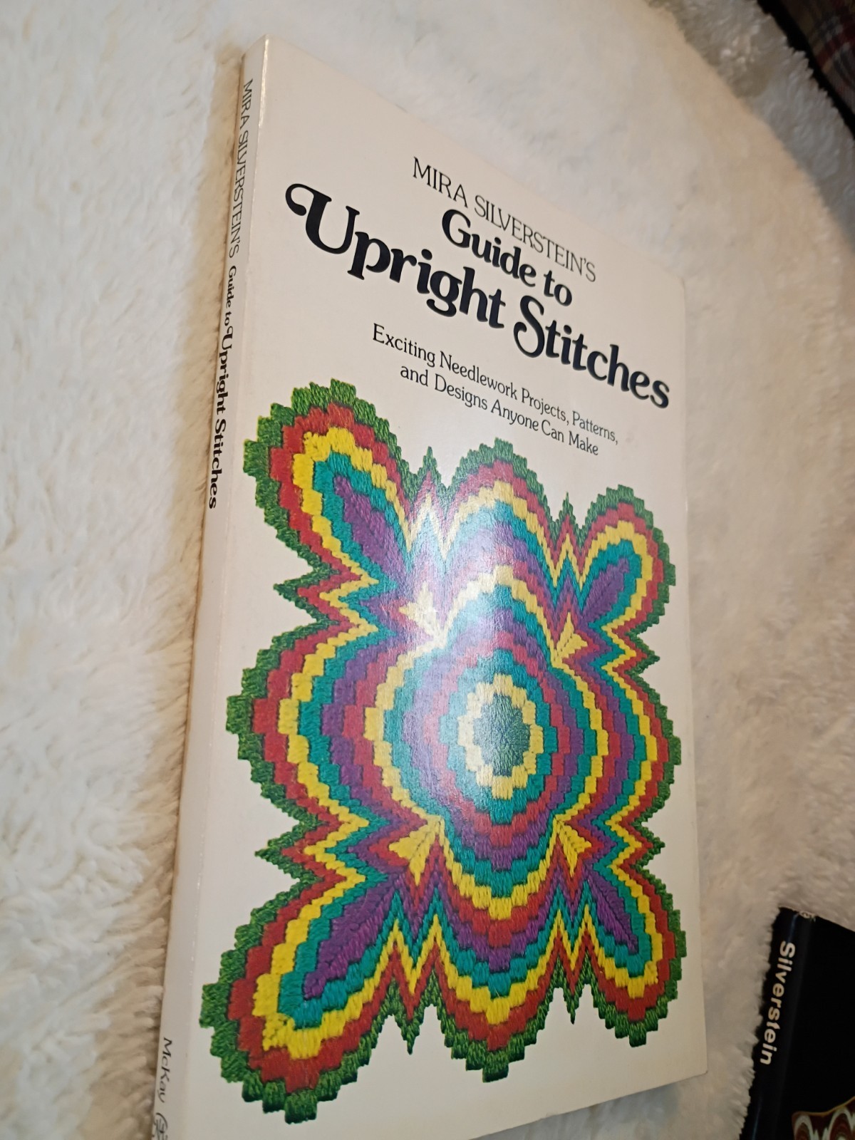 Lot of 3 Mira Silverstein&rsquo;s Needlework Books Upright, Looped & Knotted, Bargello
