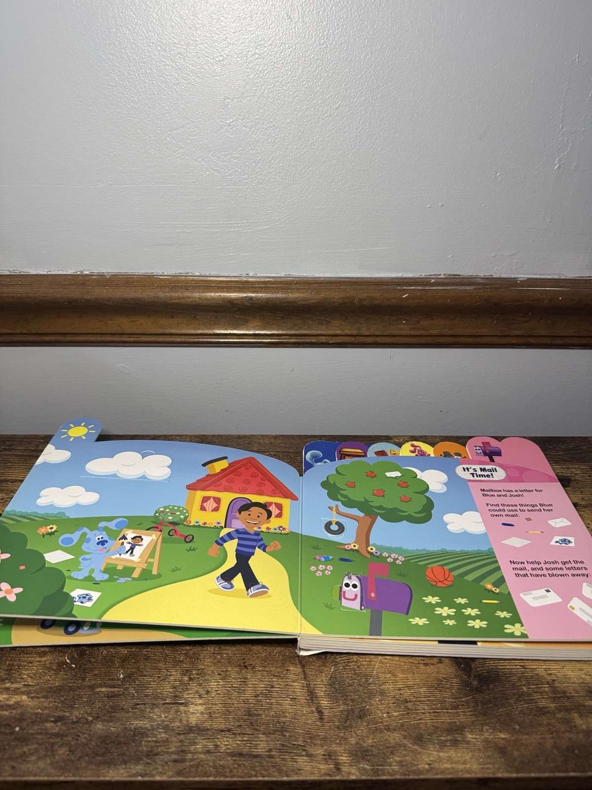 Nickelodeon Blue&rsquo;s Clues & You: Peek-A-Boo, Blue! – (Look and Find) (Board Book)