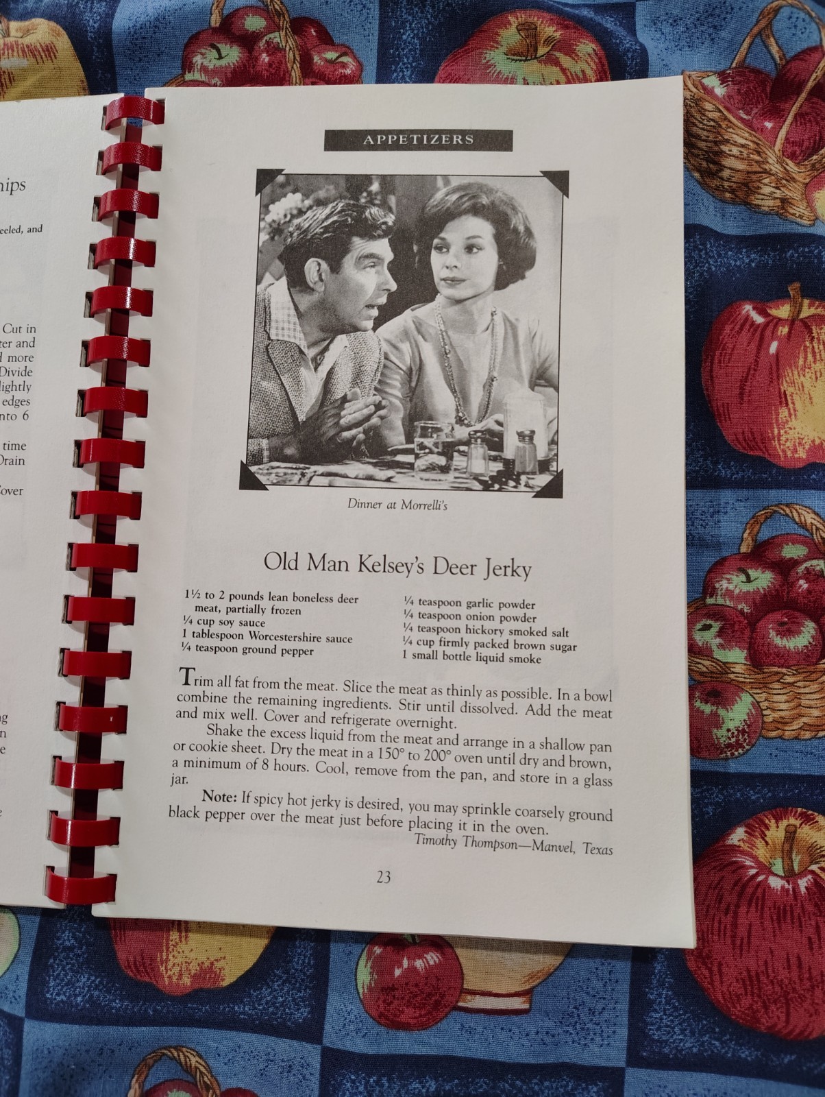 Aunt Bees Mayberry cookbook ken Beck and jim clark