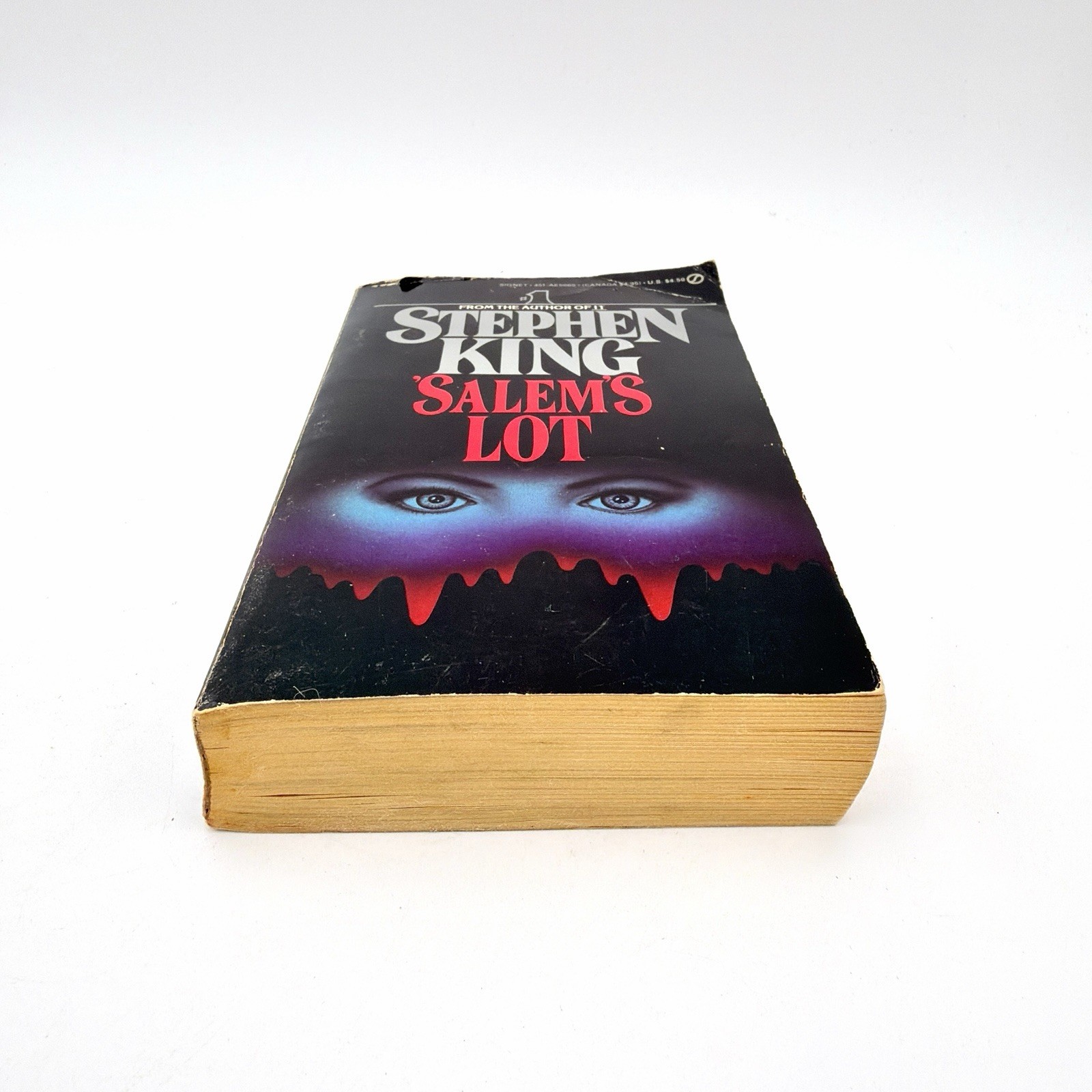 Salem&rsquo;s Lot Stephen King 1976 Signet PB 1st Edition Late Printing Vampire Horror