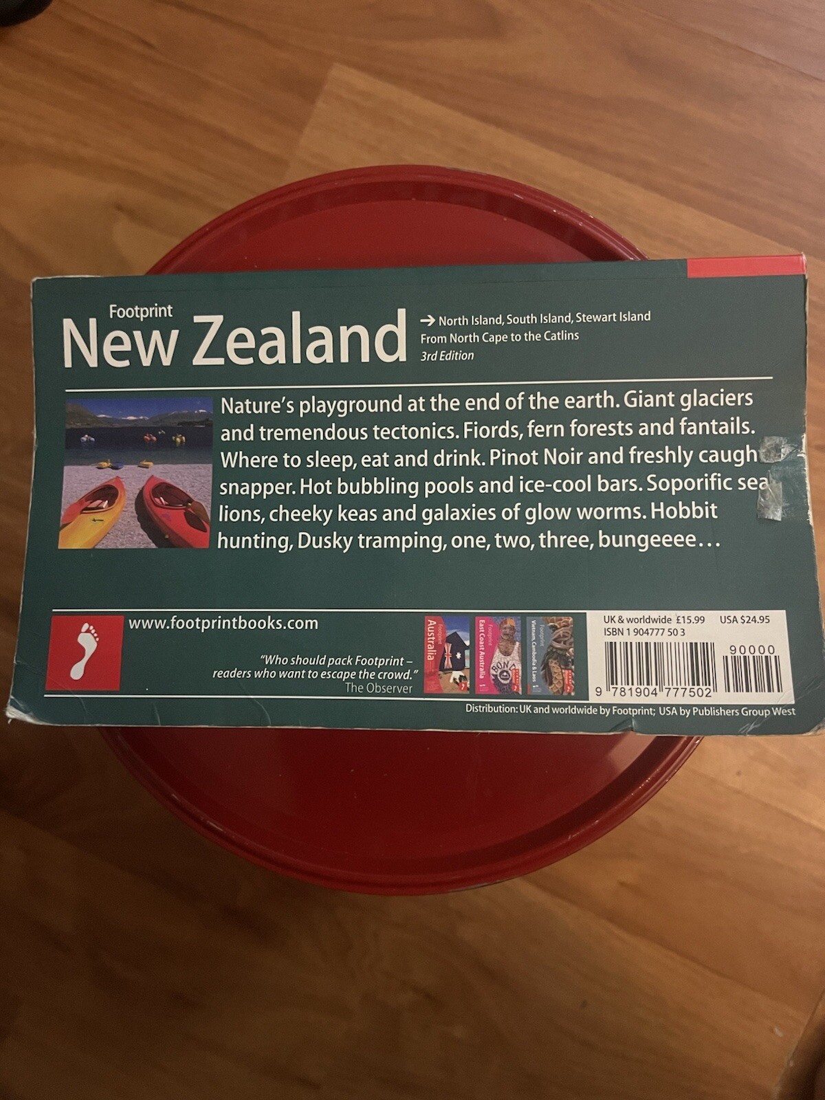 Footprint New Zealand Travel Guide 2005 Highlights Maori Culture 736 Pages MAPS