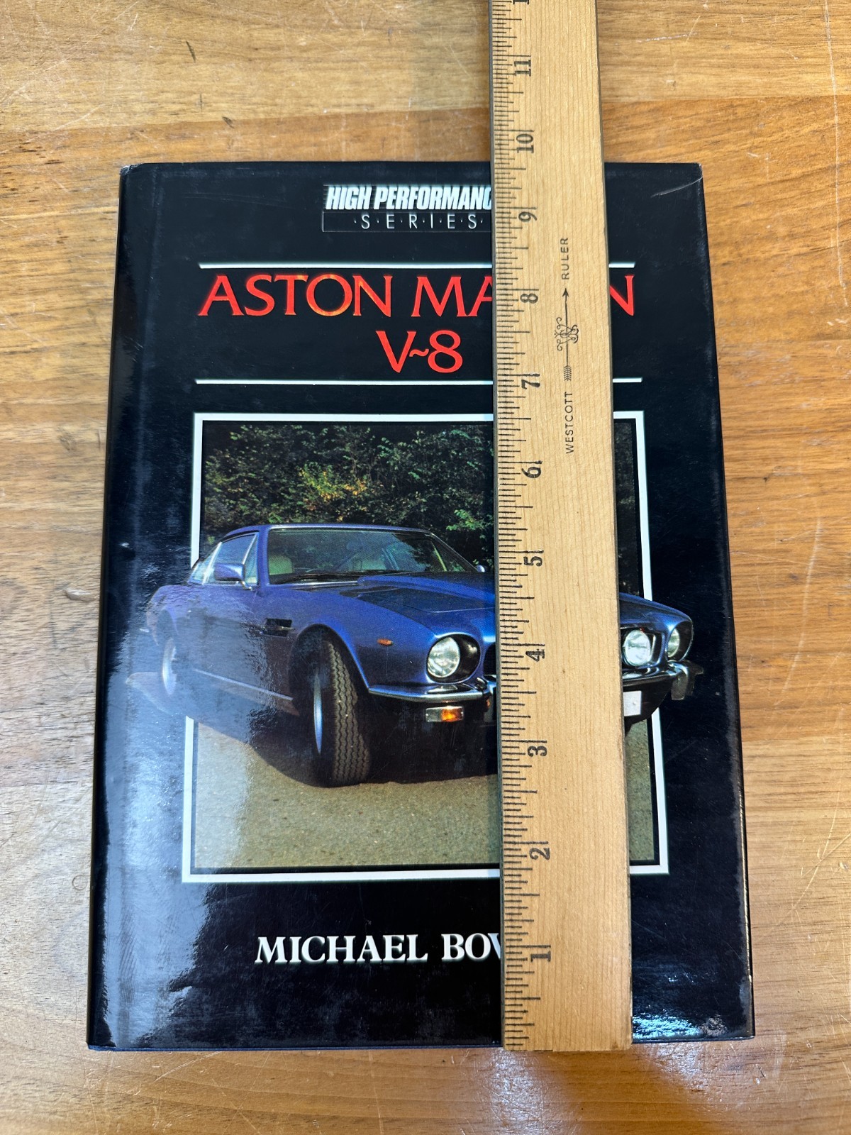 Aston Martin V-8 by Michael Bowler High Performance Series Hardcover DJ 1985