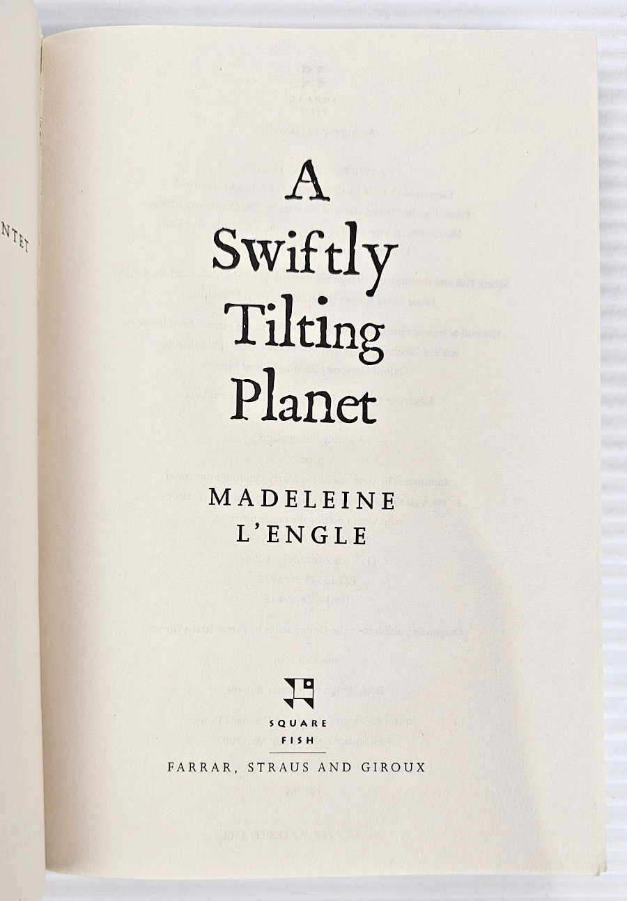 Madeleine L&rsquo;Engle Book Set Wrinkle In Time, Swiftly Tilting Planet, Many Waters+