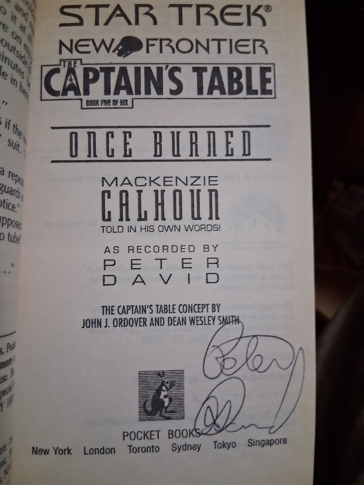 The Fleet Star Trek Captain&rsquo;s Table. 12 In Very Good Condition FREE SHIPPING US