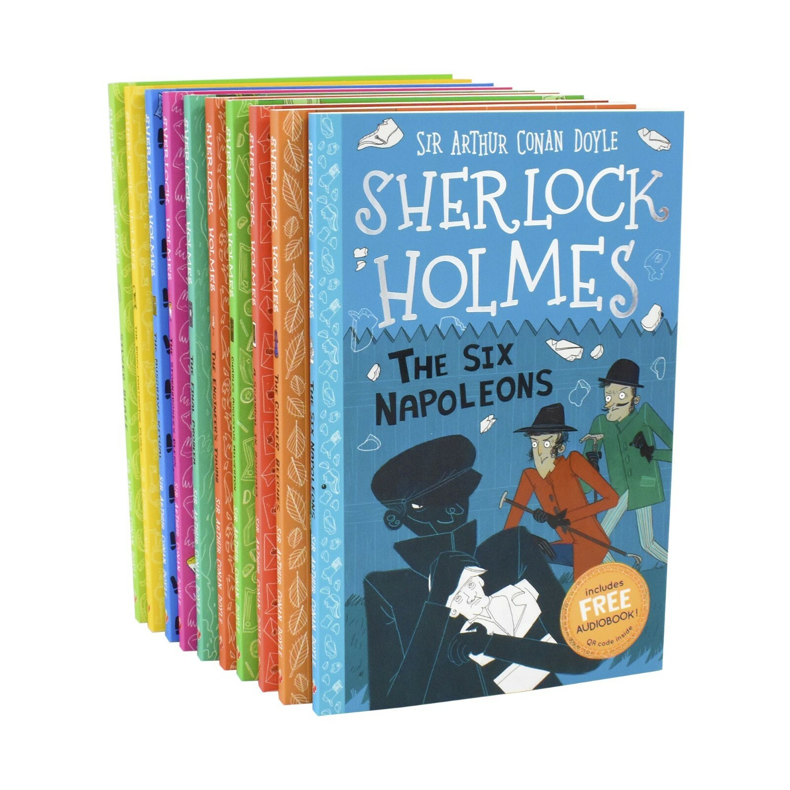 The Sherlock Holmes Children&rsquo;s 10 Books (Series 2) by Sir Arthur Conan Doyle- PB