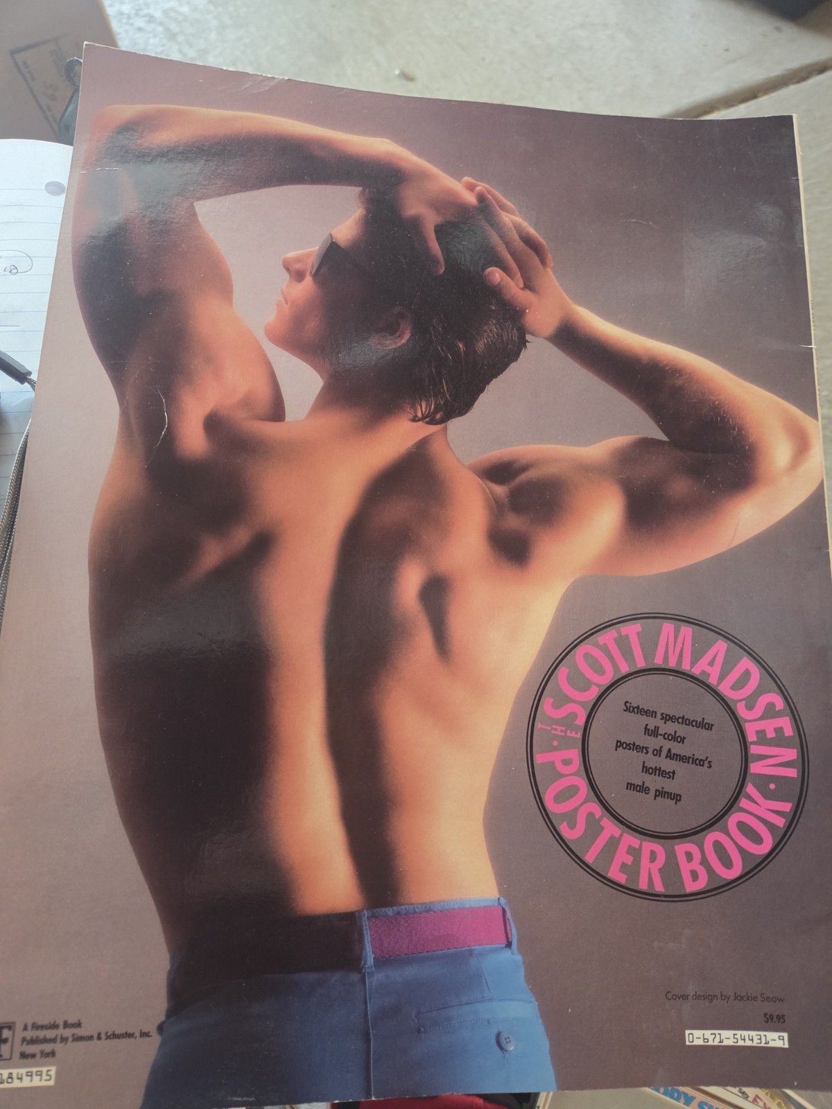 THE SCOTT MADSEN POSTER BOOK 1974 1ST EDITION GAY INTEREST MALE MODELS