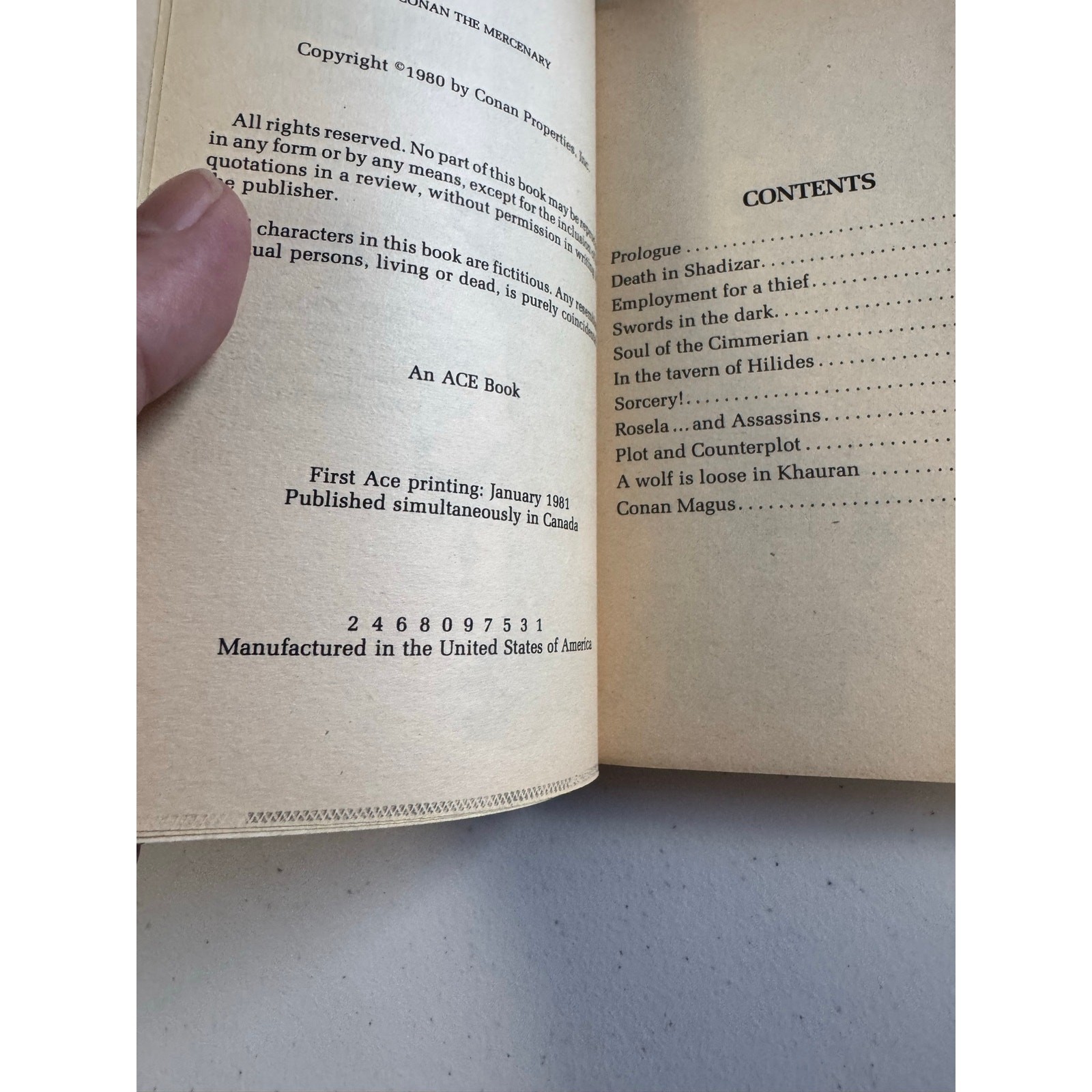 Conan the Barbarian Book lot of 4 Robert E Howard + List in Description