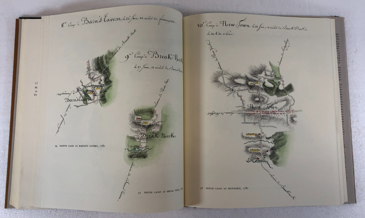 The American Campaigns of Rochambeau&rsquo;s Army 1780-1783, Set of 2, 1972 E-105