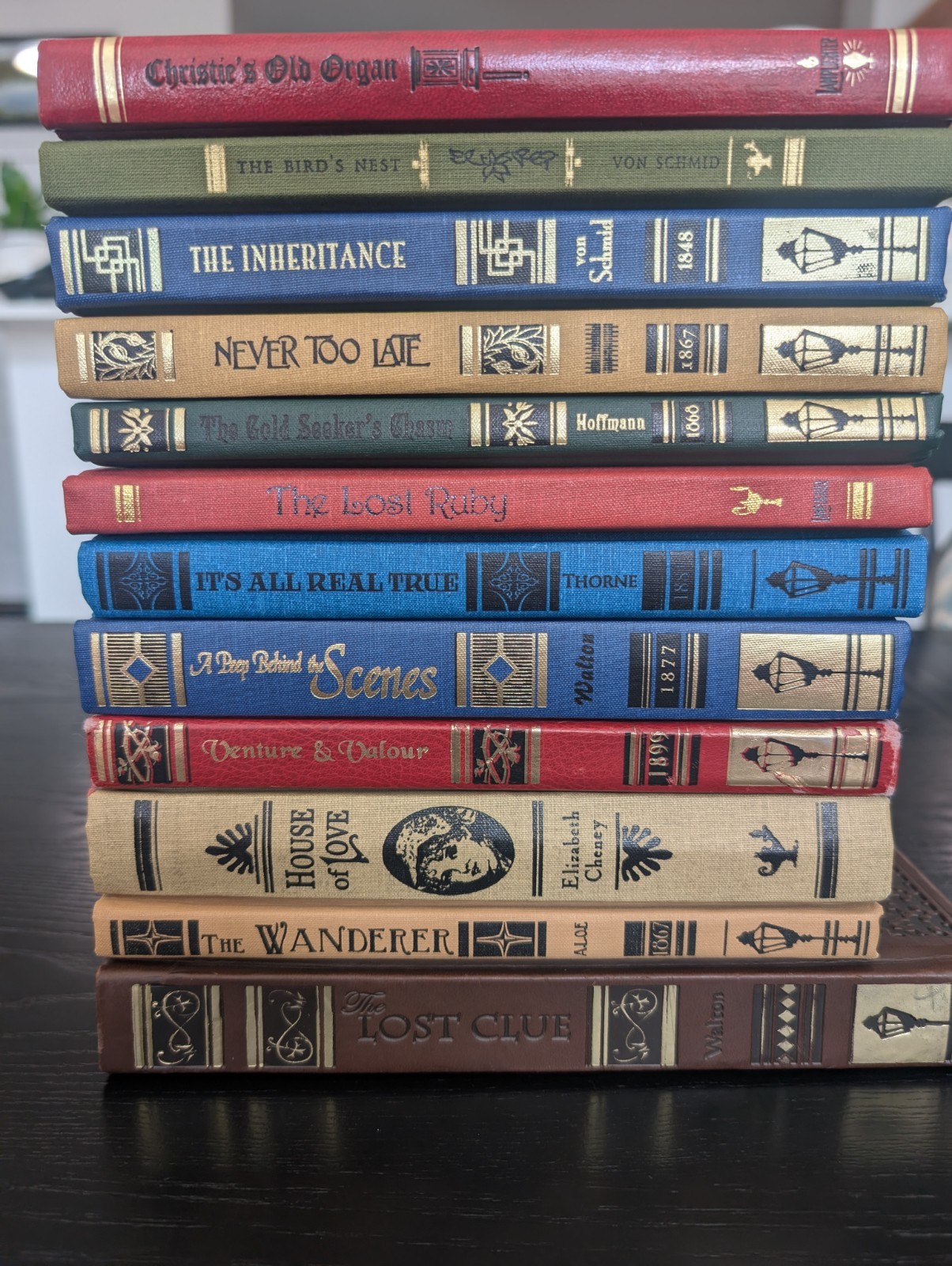 Lot 12 hardcover Lamplighter rare collector’s series books VG Condition