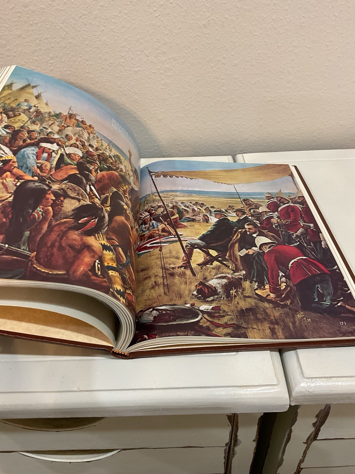 Vtg 3rd Print 1981 The Old West The Canadians Leather Hardcover Time Life Books