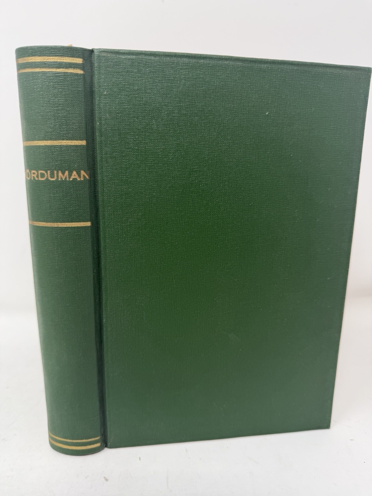 Kemal Tahir Körduman 1957 Turkish Novel Remzi Kitabevi Hardcover Rare