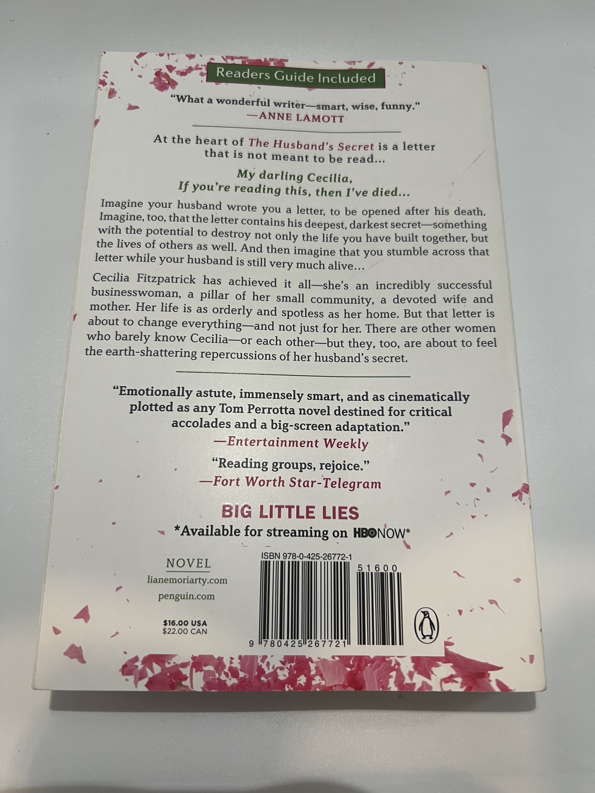 Husband&rsquo;s Secret by Liane Moriarty (2015, Trade Paperback)