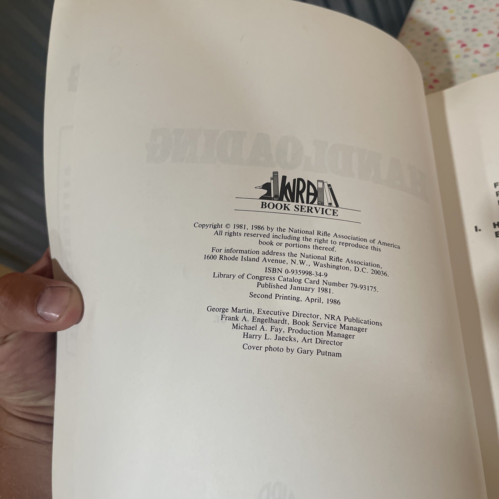 1981 HANDLOADING – A Publication of the NRA – 322 Pages Guns Ammo