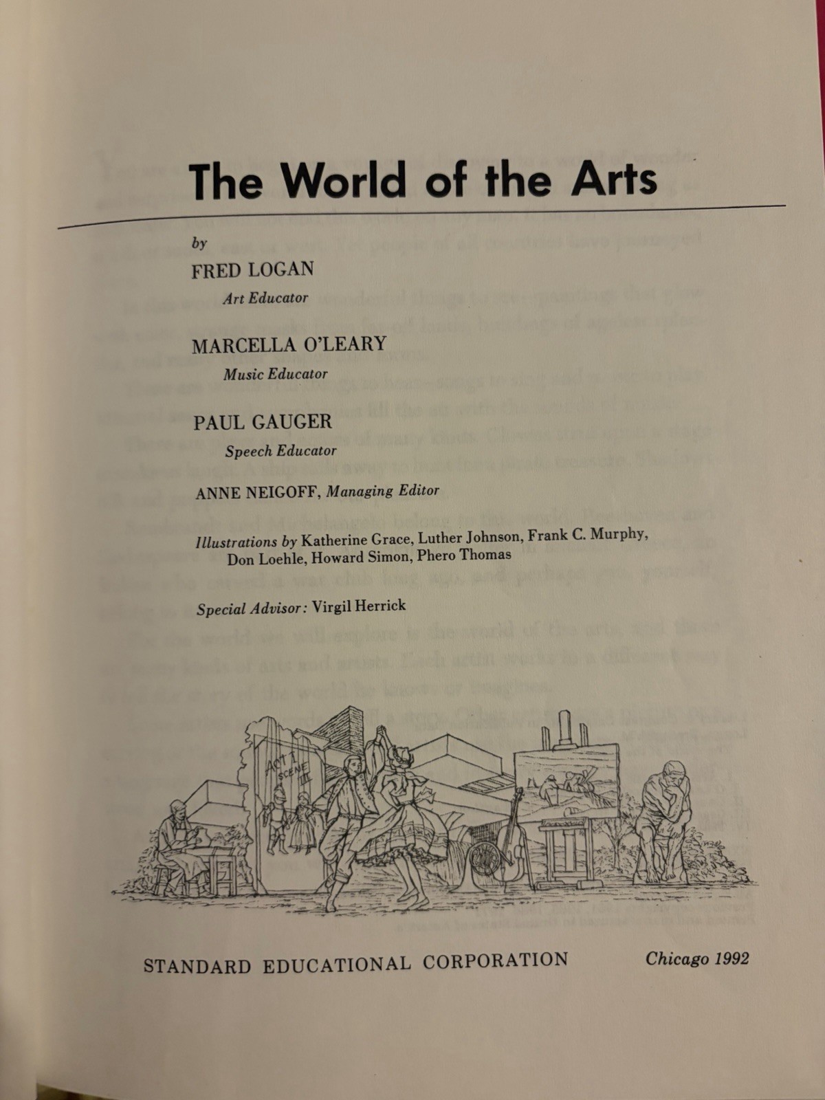 Vintage CHILD HORIZONS Book Lot The World Of The Arts Guideposts Growing Up HC