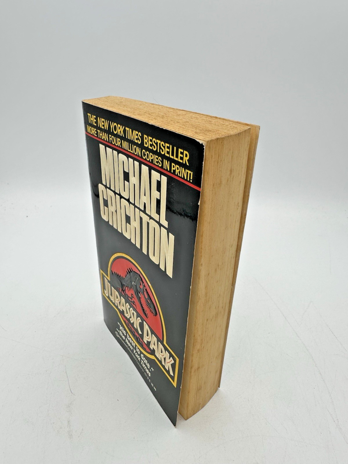 Jurassic Park Michael Crichton Ballantine Books 35th Printing 1993 Universal Pix