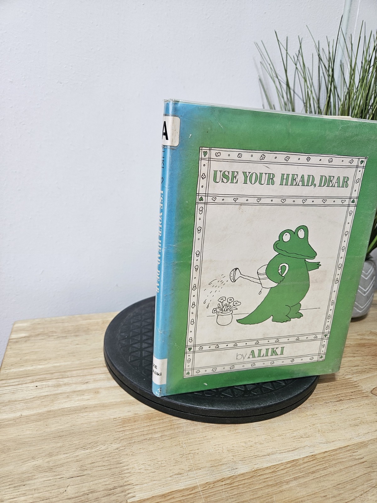 Use Your Head, Dear by Aliki 1983 First Edition Hardcover Dust Jacket