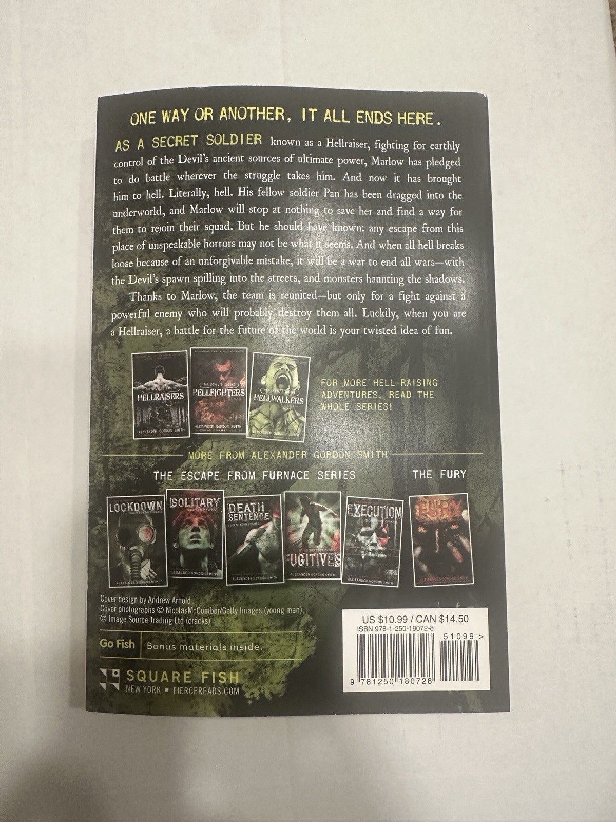 Square Fish Devil&rsquo;s Engine: Hellwalkers Book 3 Alexander Gordon Smith Paperback