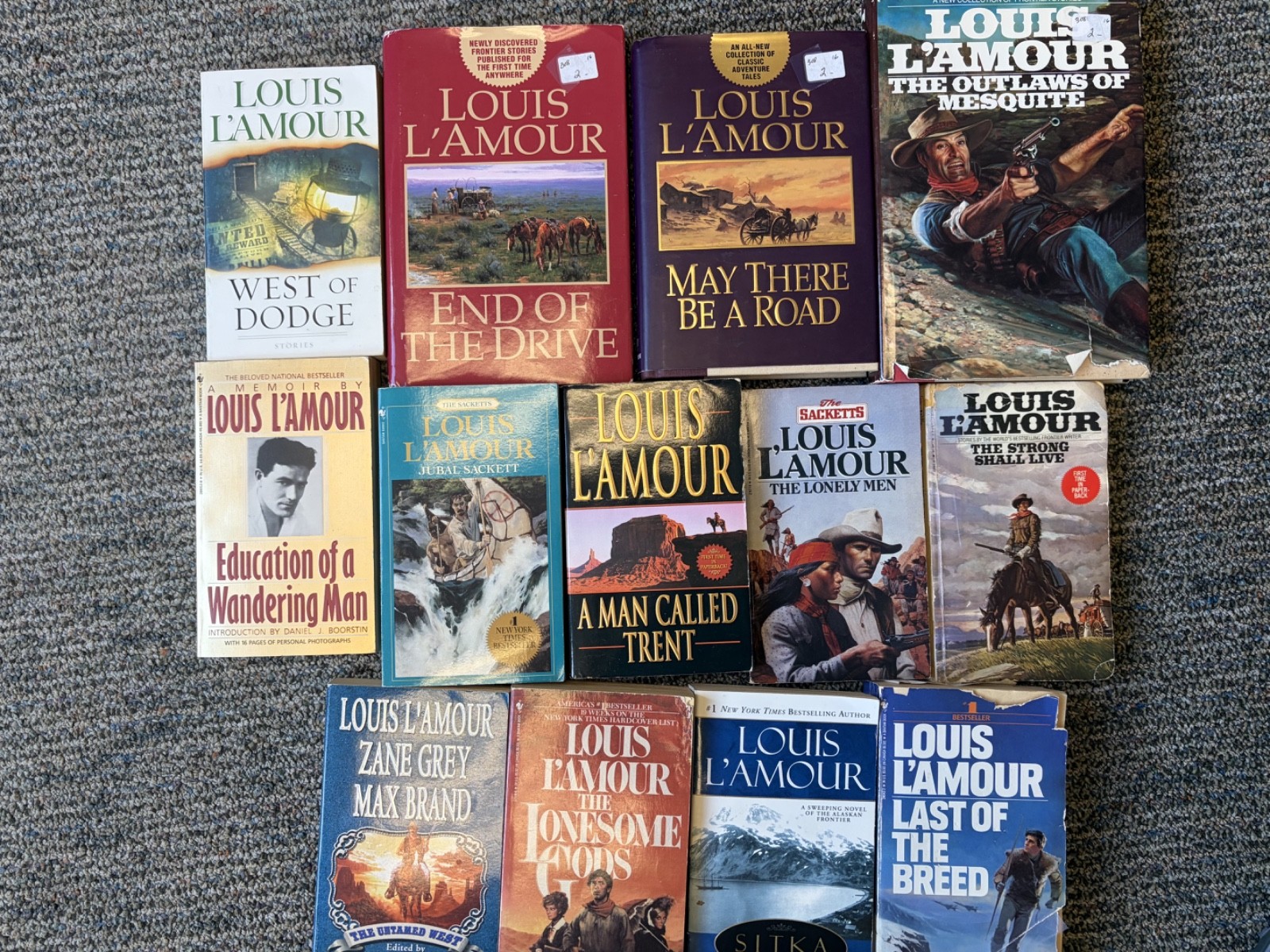 Louis L&rsquo;Amour-Author (A Collection of 13 Standalone Westerns) Lot 1420