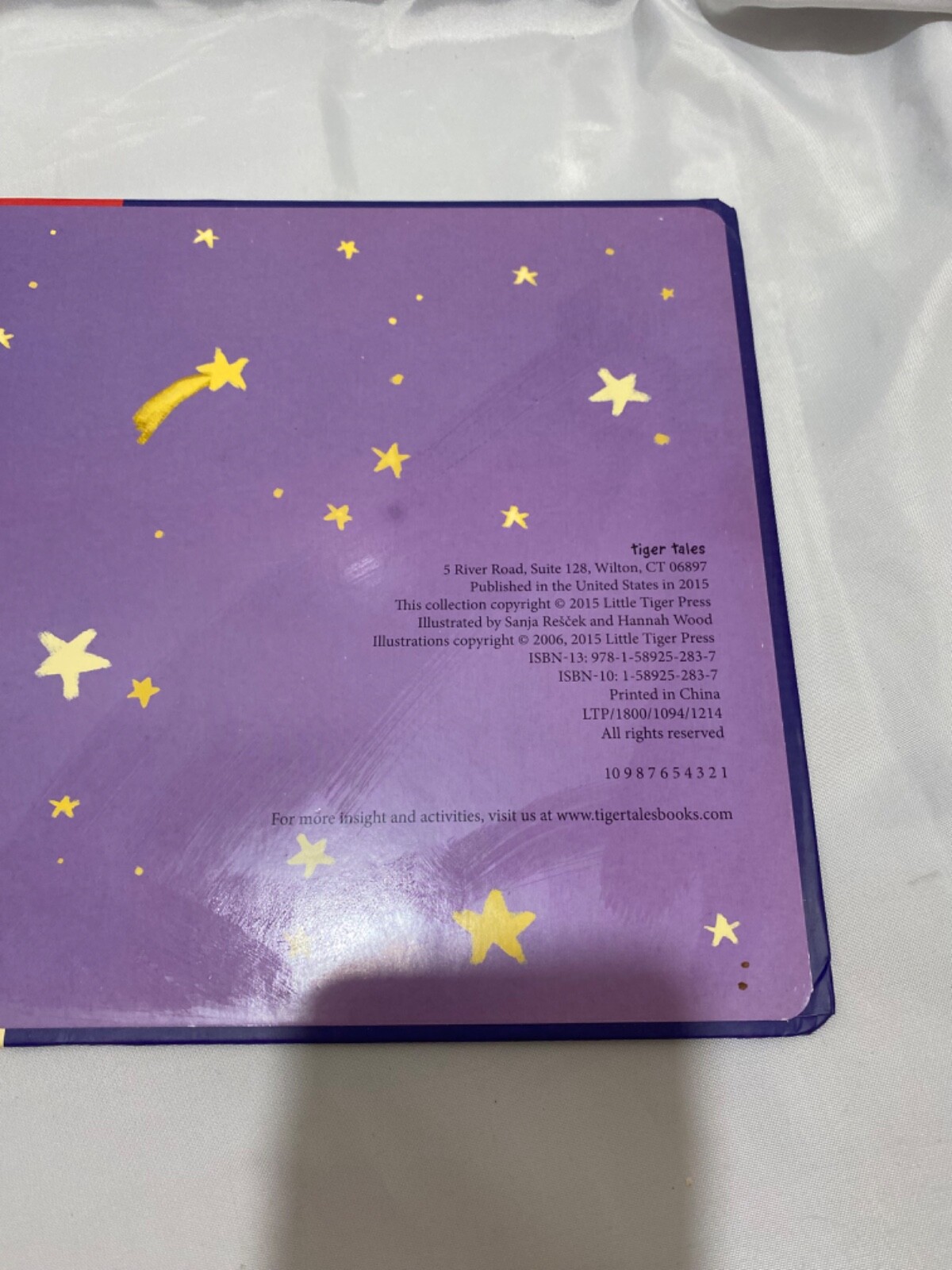 My Favorite Bedtime Rhymes by Tiger Tales 2015 Hardcover