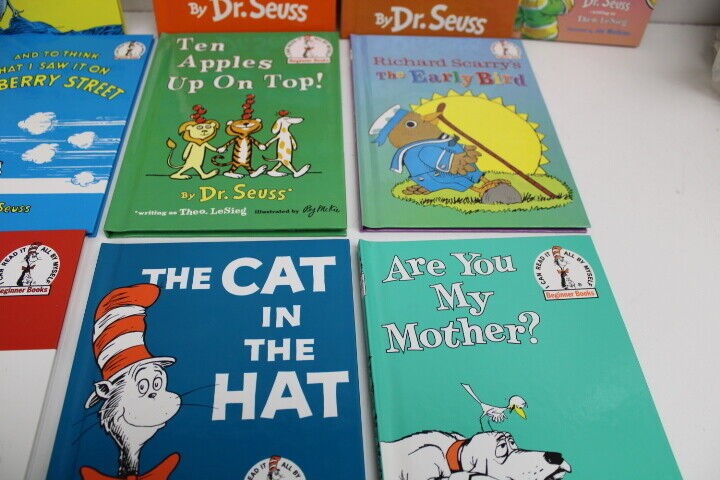 Vintage Dr. Suess Hardcover Beginners Books 1960&rsquo;s Lot of 14