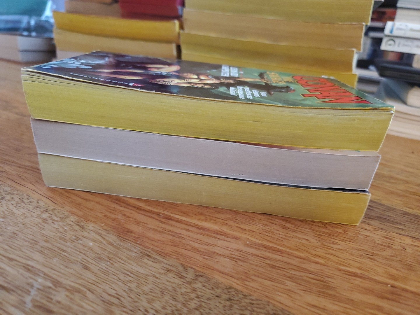 Conan Tor PB Lot 3 The Savage, Red Brotherhood, Gods of The Mountain – 1st Print