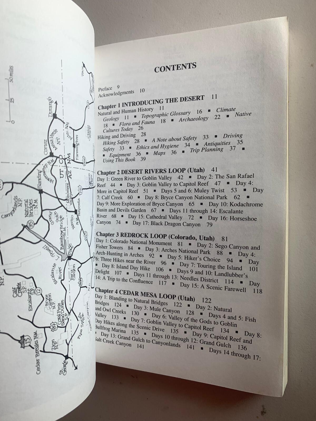 HIKING THE SOUTHWEST&rsquo;S CANYON COUNTRY SANDRA HINCHMAN GRAND 255 PAGES