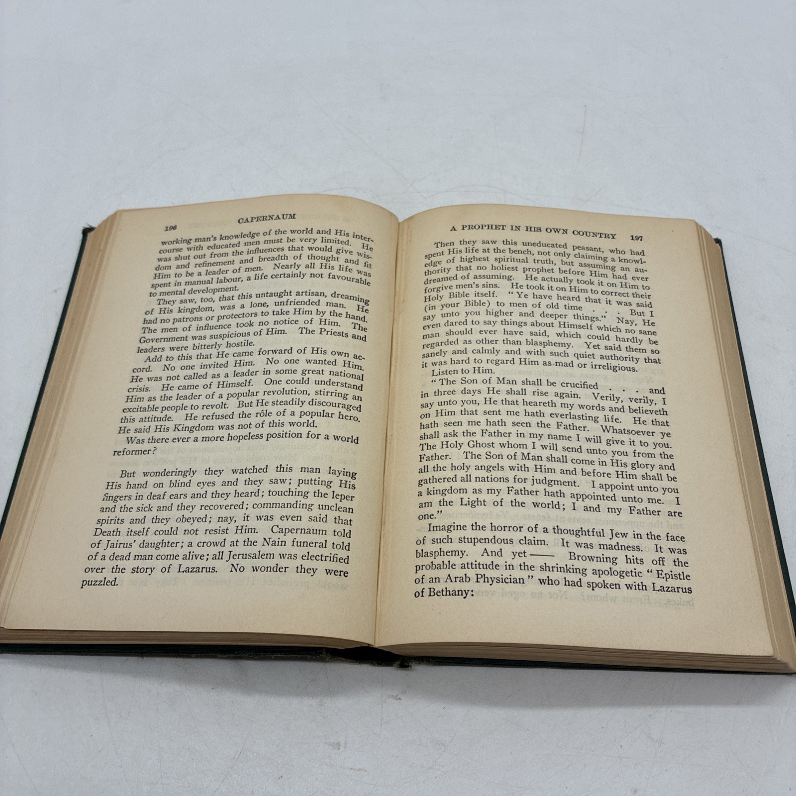 A People&rsquo;s Life of Christ, By J. Paterson Smyth (HC, Revell) 1920 First Edition