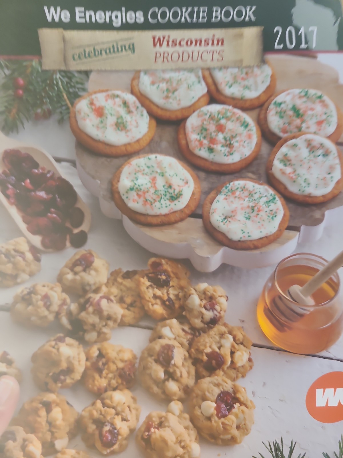 Set Of 8 We Energies Cookie Books 2014-2018 2021 2023 2024