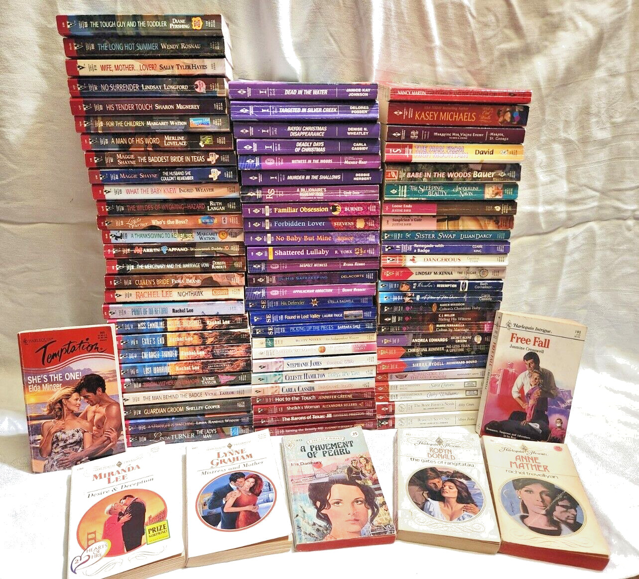 HUGE LOT OF 85 Random Harlequin Paperback Romance Novel&rsquo;s Vintage 80s 90s 2010s