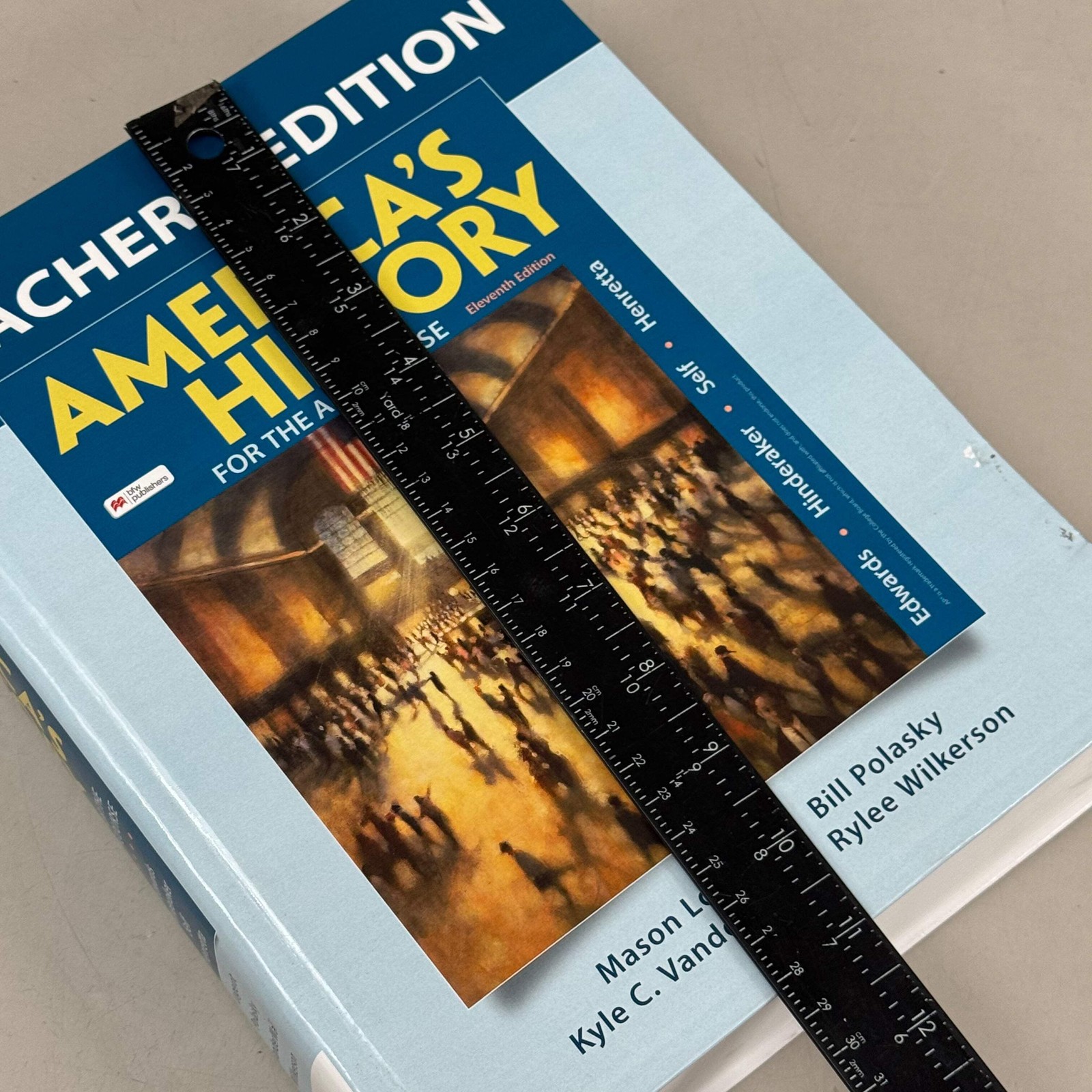 BEDFORD/ST. MARTIN&rsquo;S Americas History for the Ap Course Teachers Edition Eric Hi